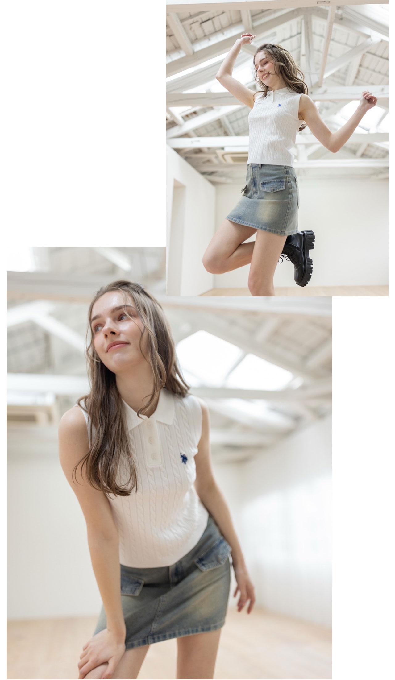 clear U.S. POLO ASSN. コラボレーション