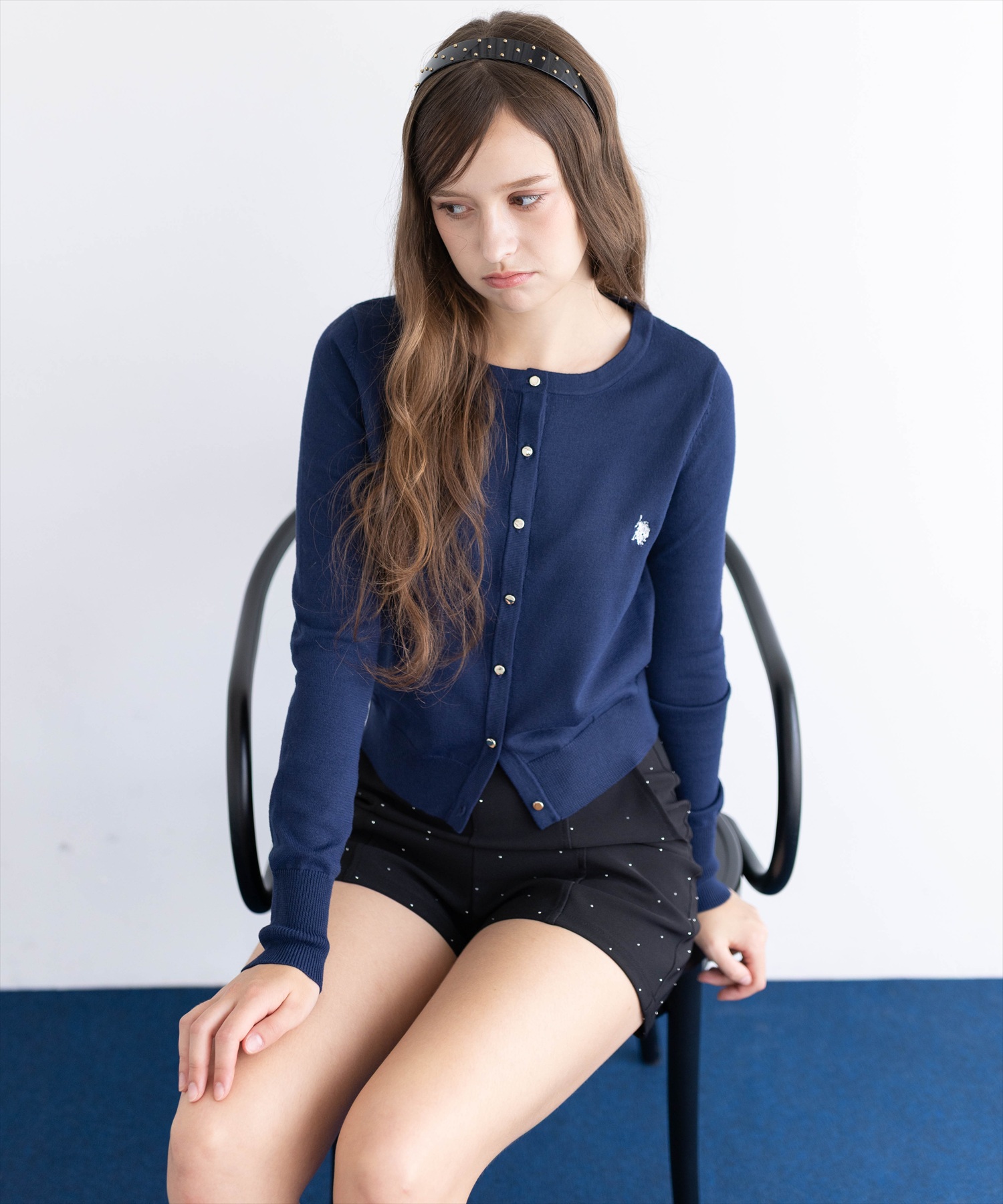U.S. POLO ASSN. コンパクトカーディガン