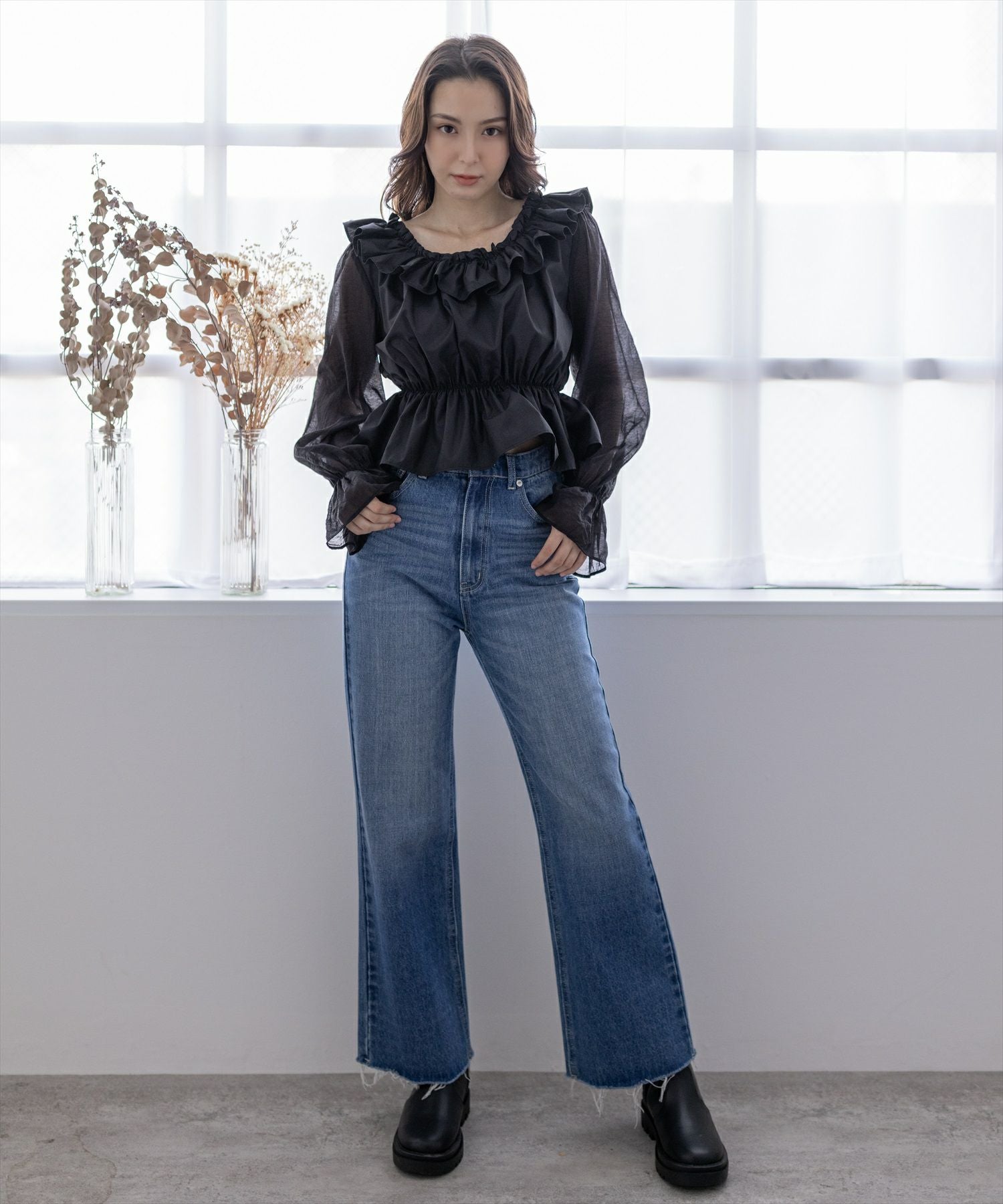 165cm/ブルー
