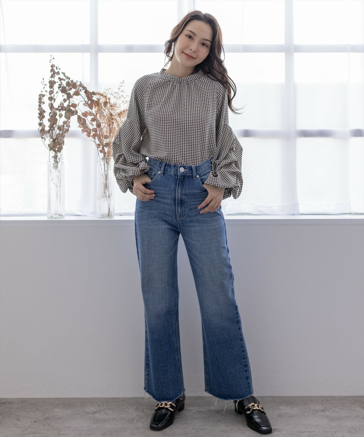 165cm/ブルー