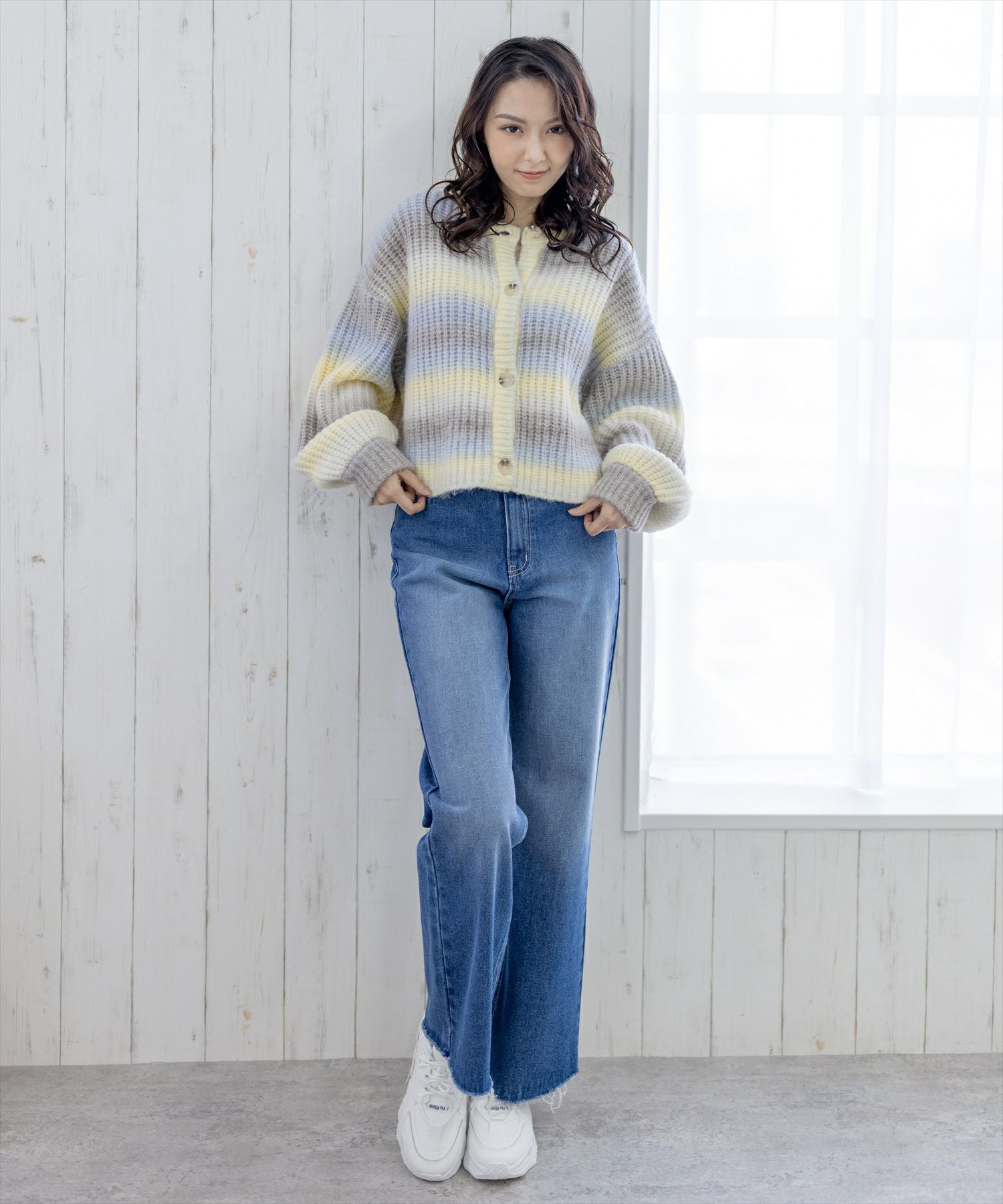 165cm/ブルー