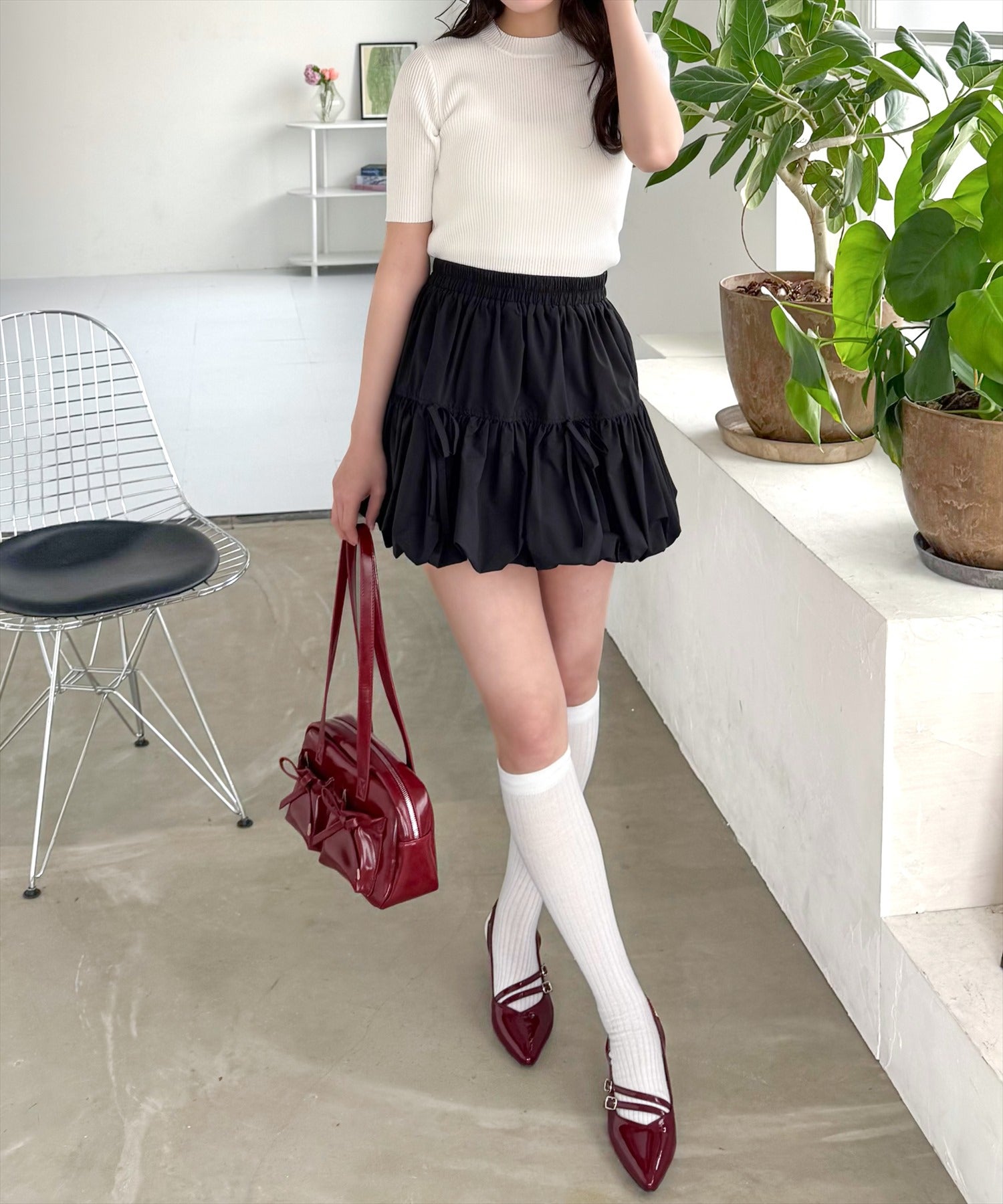162cm/ピンク2着用
