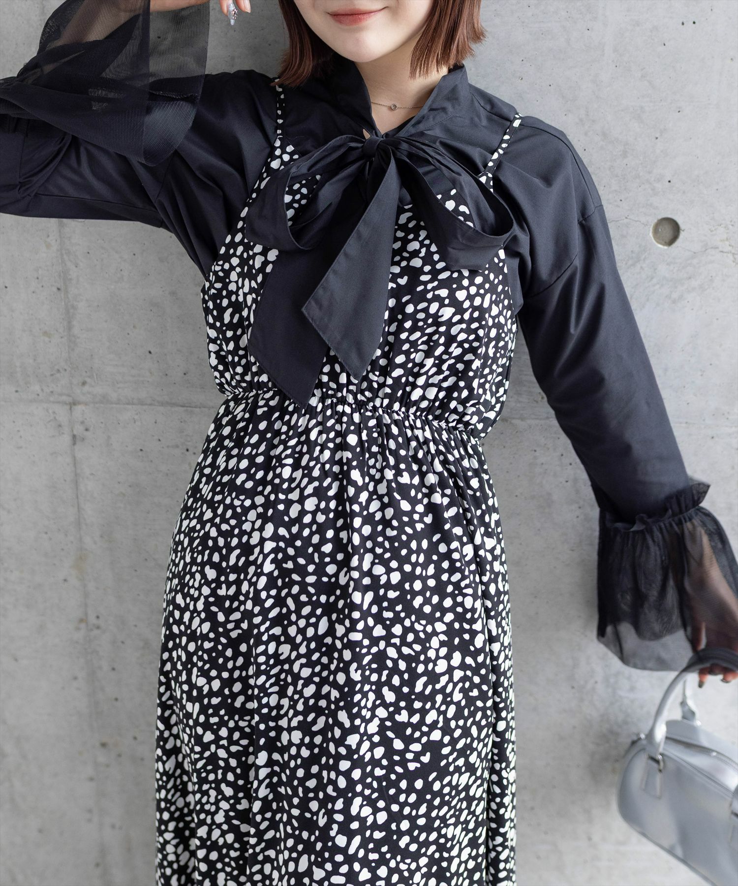 160㎝/ブラック F着用