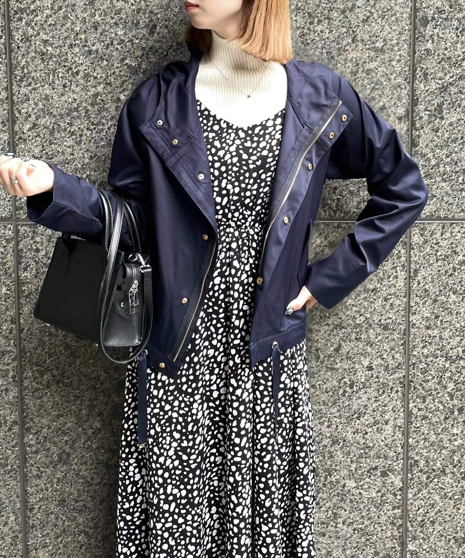 160㎝/ブラック F着用