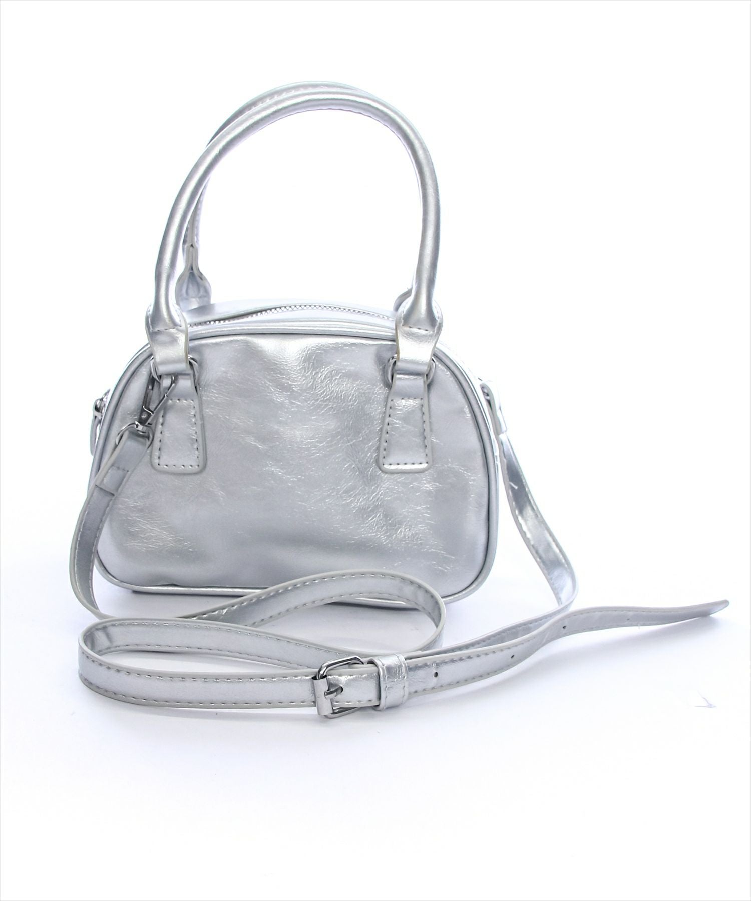 clear レザーボウリングバッグ[CL8779] | レディースファッション通販