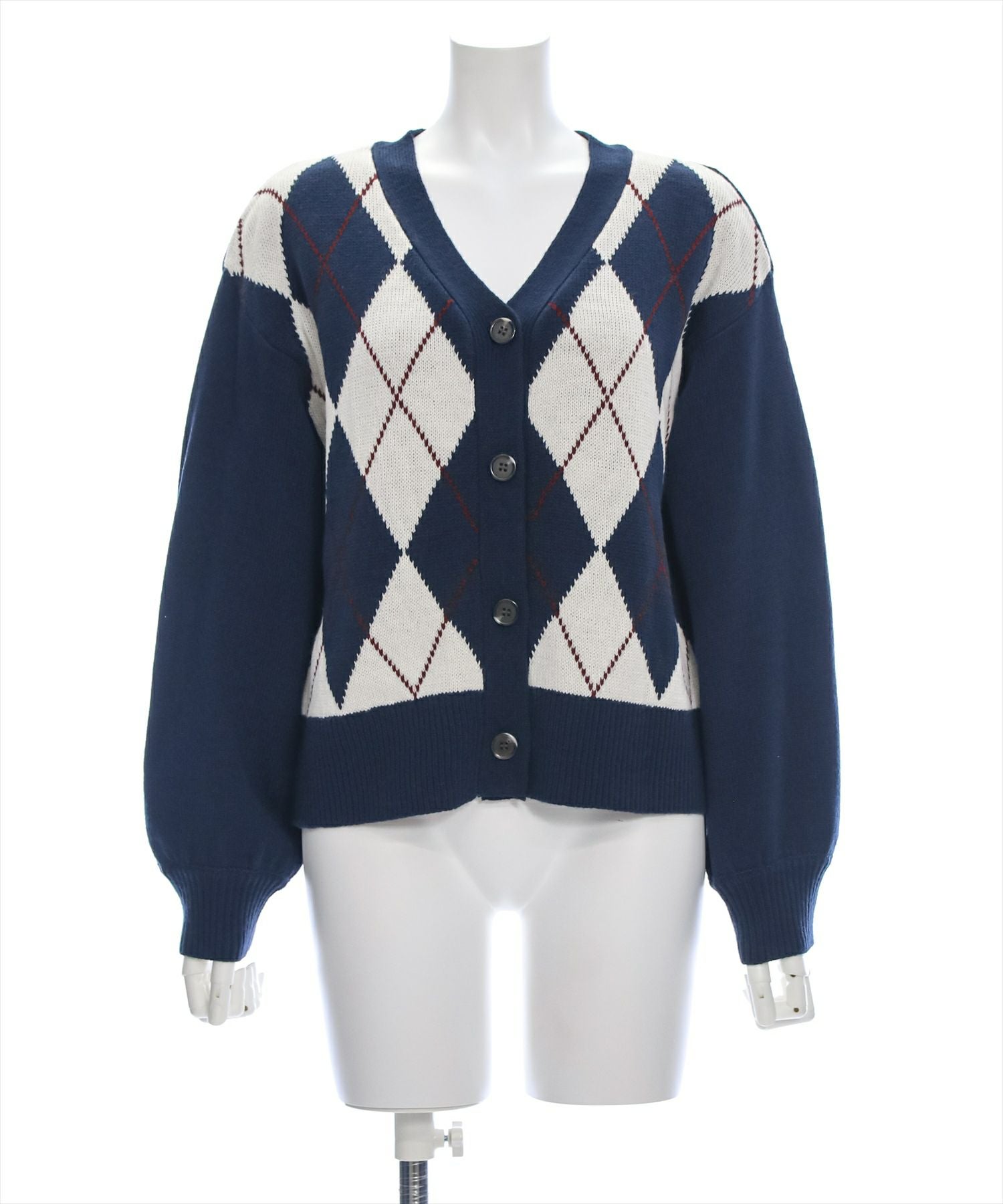 sacai アーガイル柄カーディガン メンズ用 sacai カーディガン | SSENSE 日本