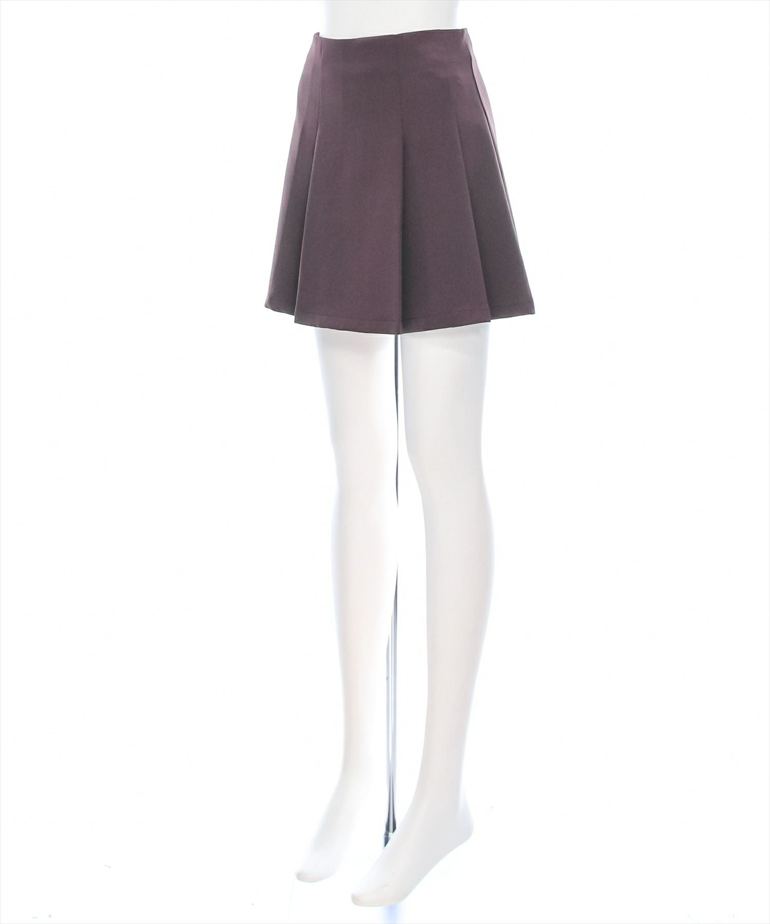 スカート諸々 clear インパン付きボックスプリーツミニスカート[CL8668