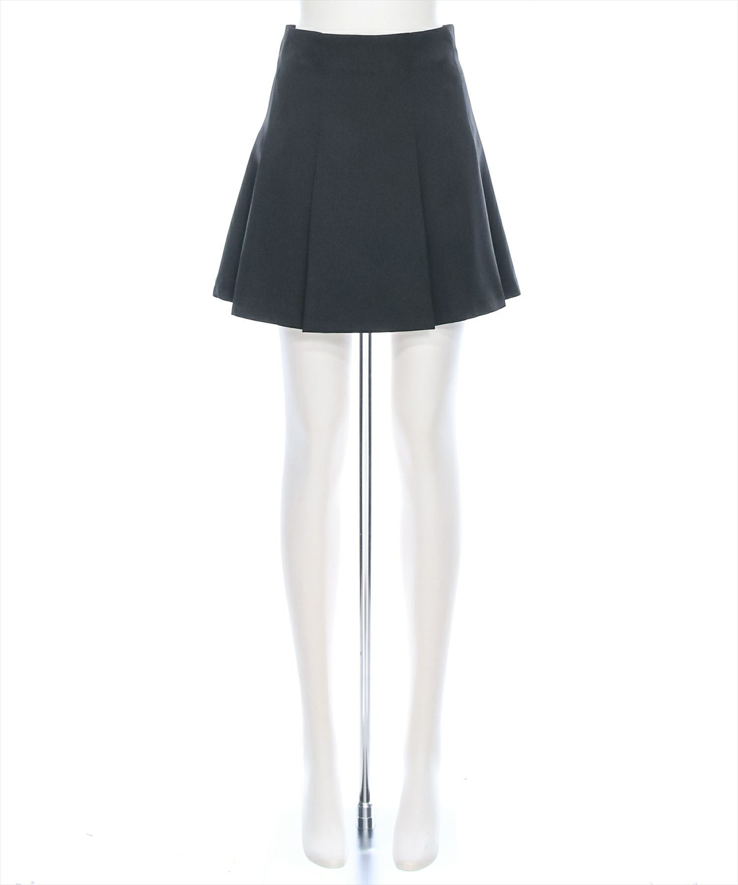 clear インパン付きボックスプリーツミニスカート[CL8668