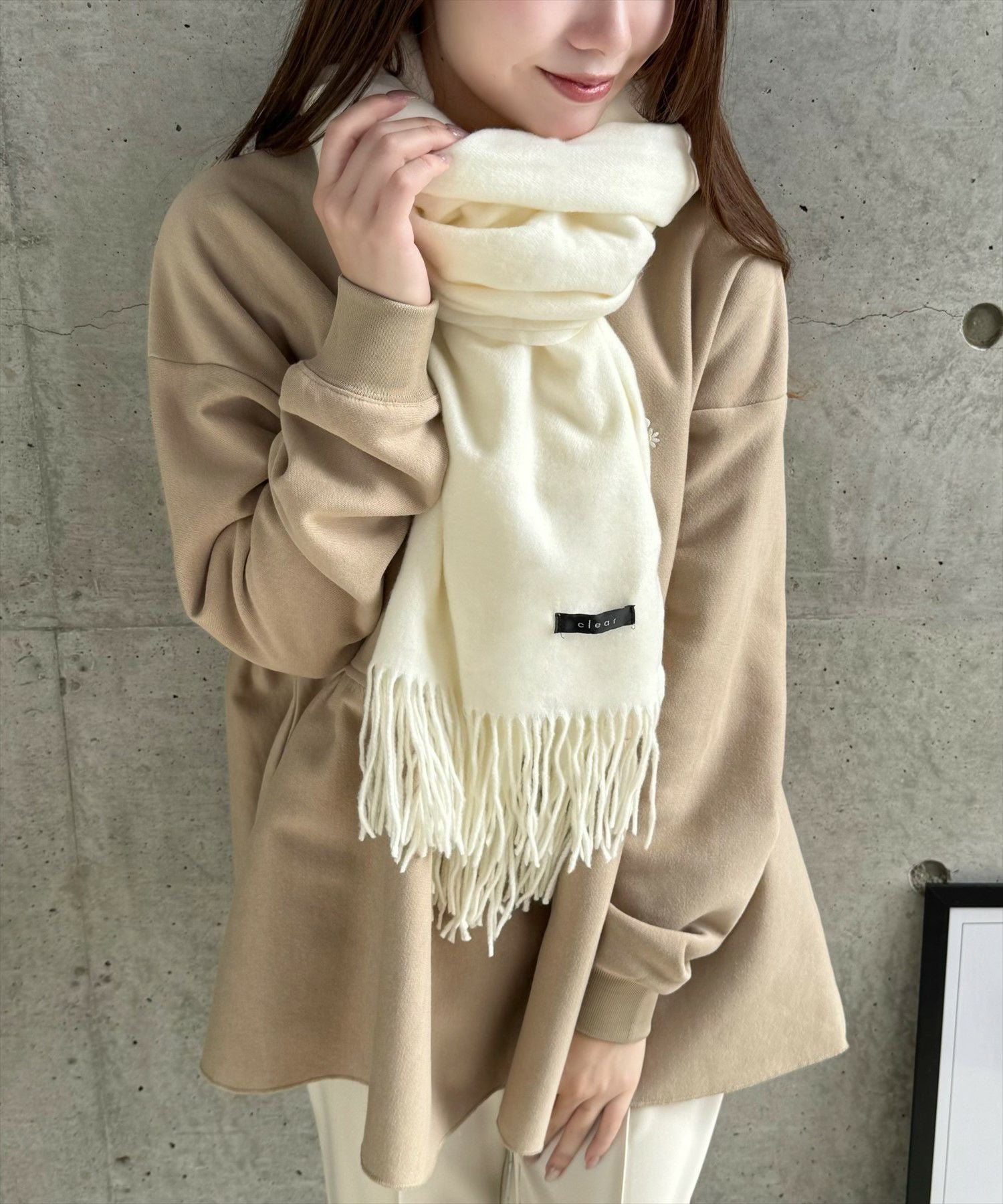 clear 無地ストール[CL8772] | レディースファッション通販clear(クリア)