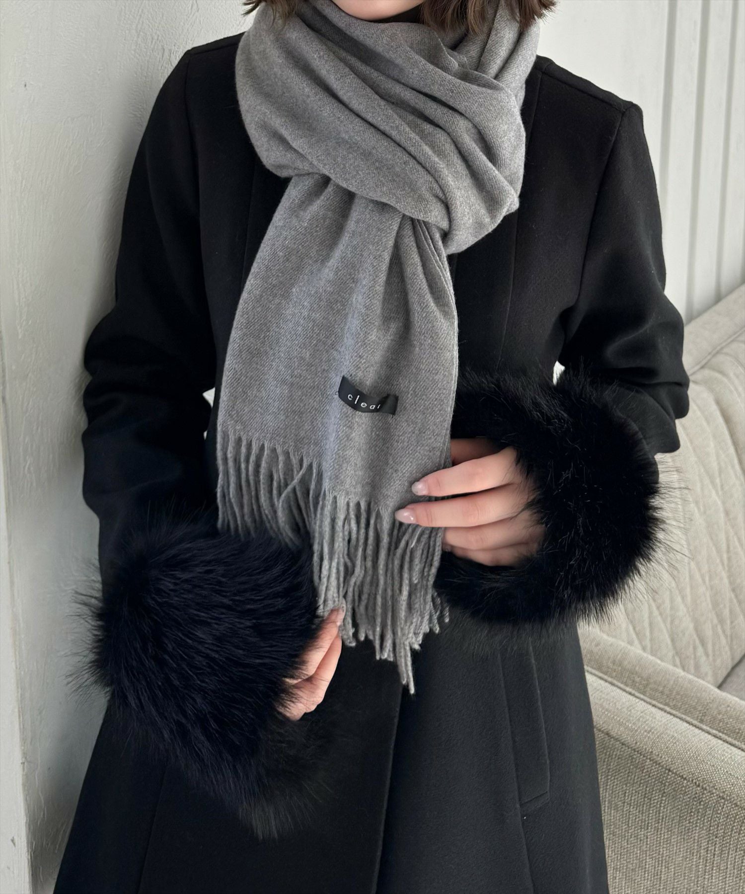 clear 無地ストール[CL8772] | レディースファッション通販clear(クリア)