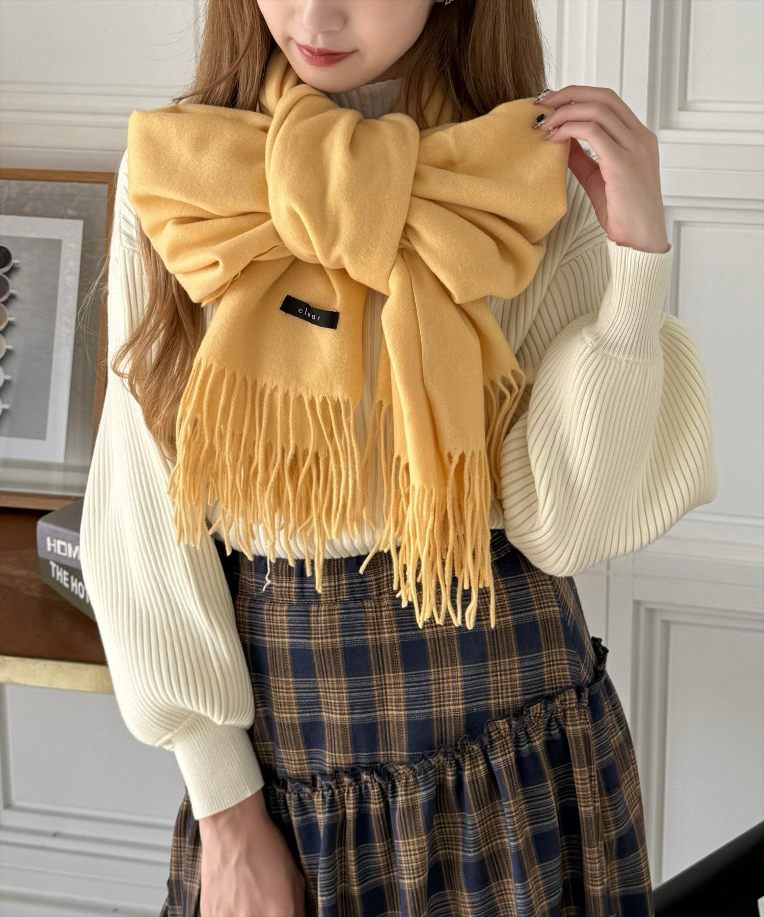 clear 無地ストール[CL8772] | レディースファッション通販clear(クリア)