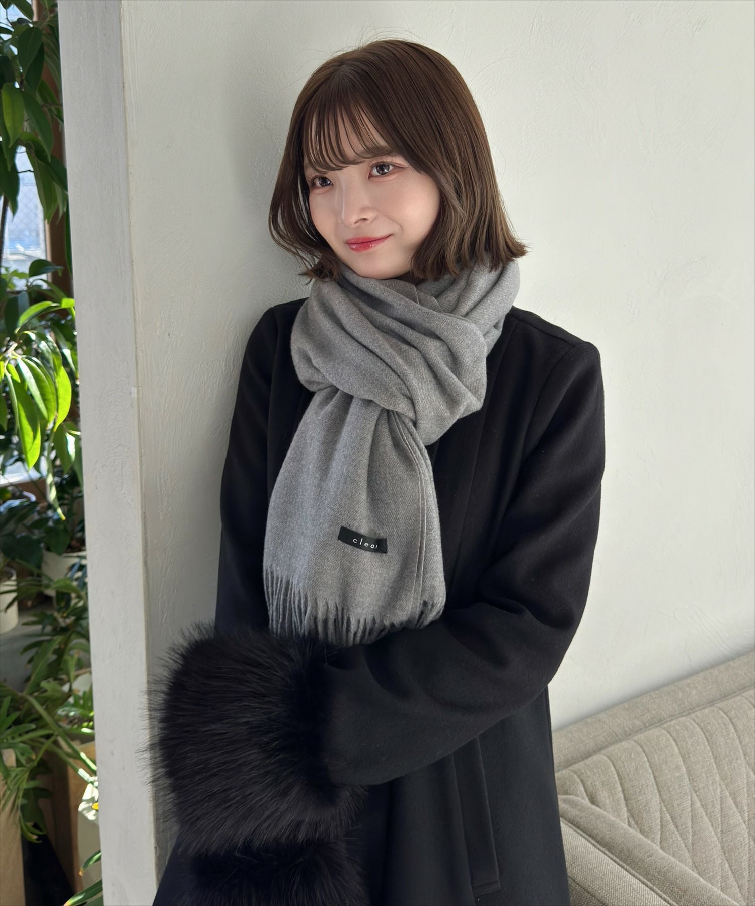 clear 無地ストール[CL8772] | レディースファッション通販clear(クリア)