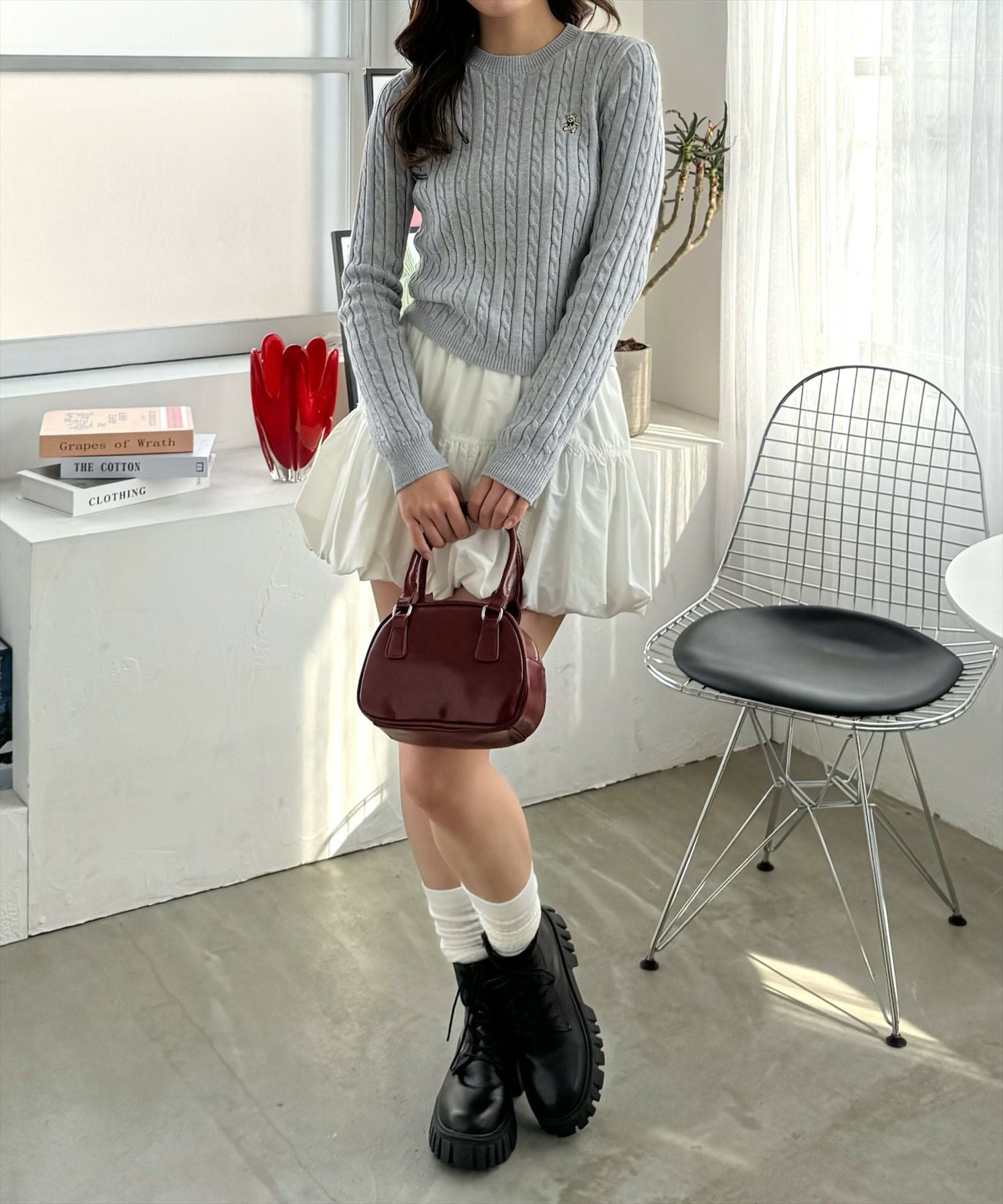 161㎝/グレー