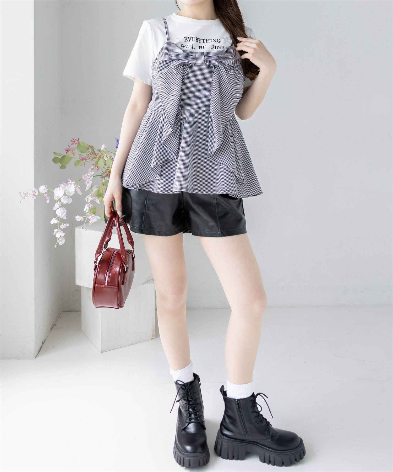 clear ビッグリボンデザインビスチェ[CL8998] | レディース