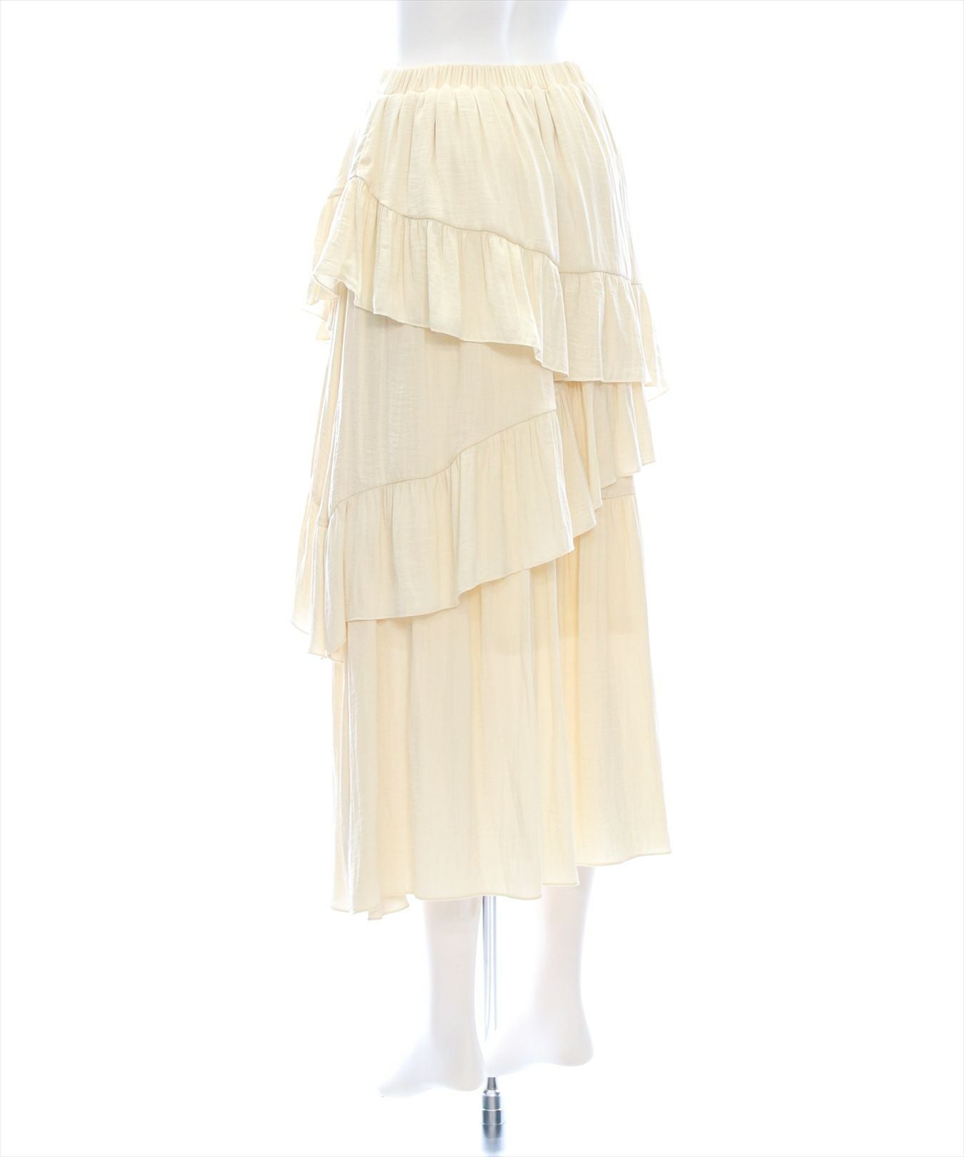 clear ランダムフリルロングスカート[CL9035] | レディース