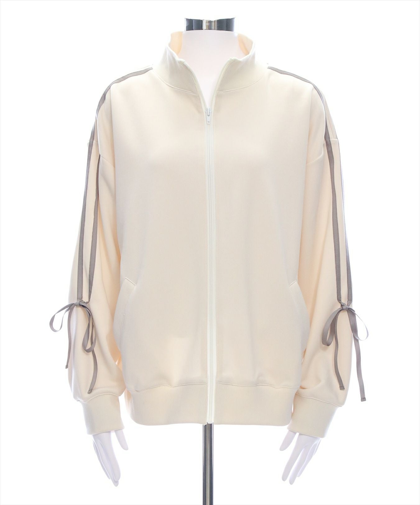 clear サイドラインリボントラックジャケット[CL8915] | レディース