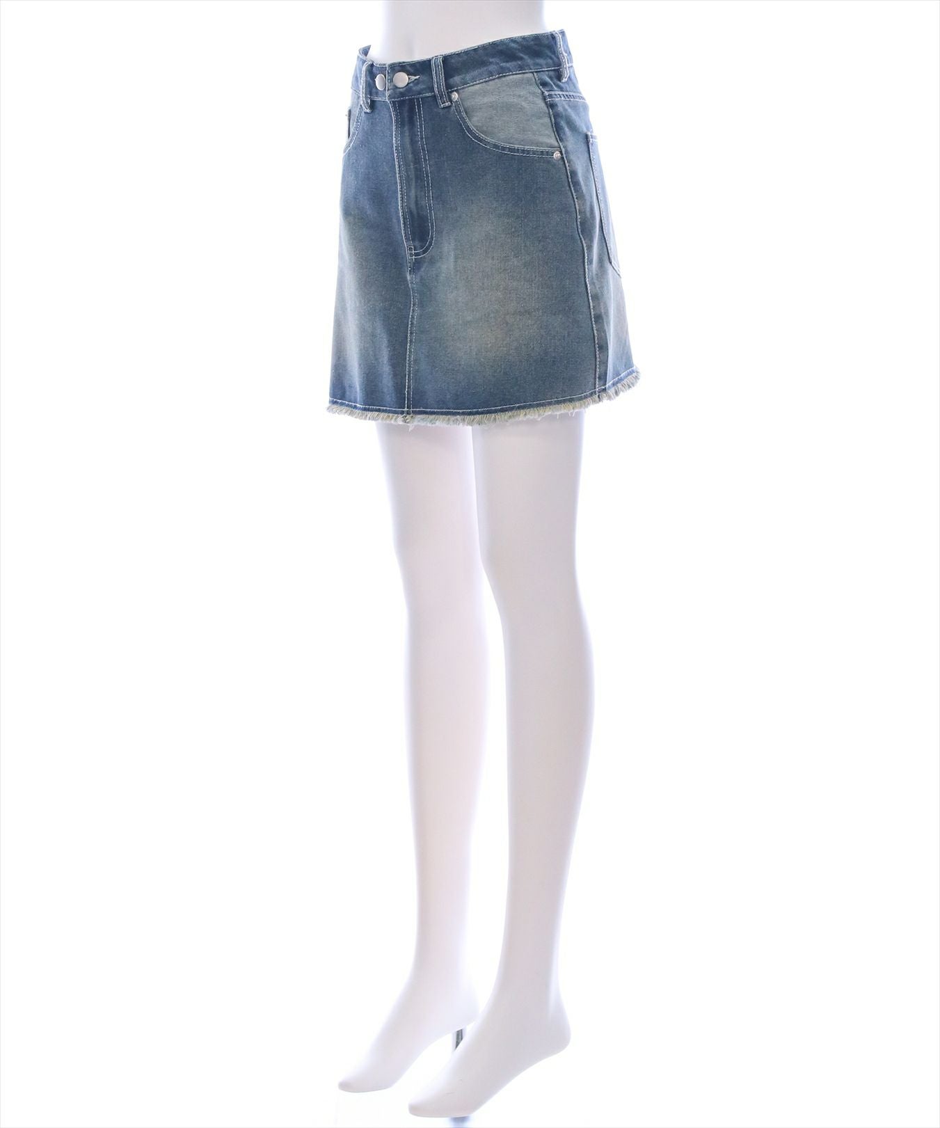 clear 台形デニムミニスカート[CL8967] | レディースファッション通販