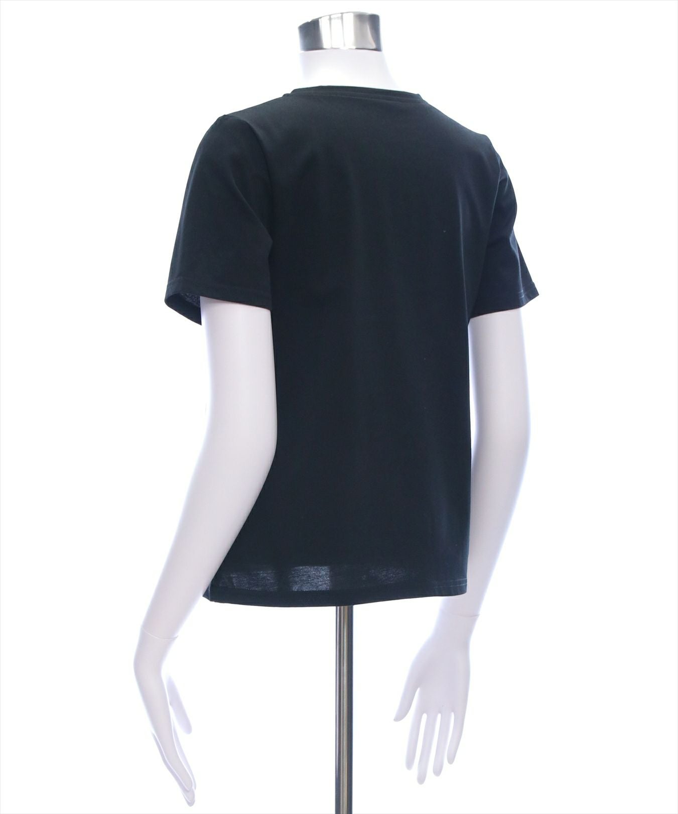 clear ラインストーンリボンロゴTシャツ[CL9096] | レディース