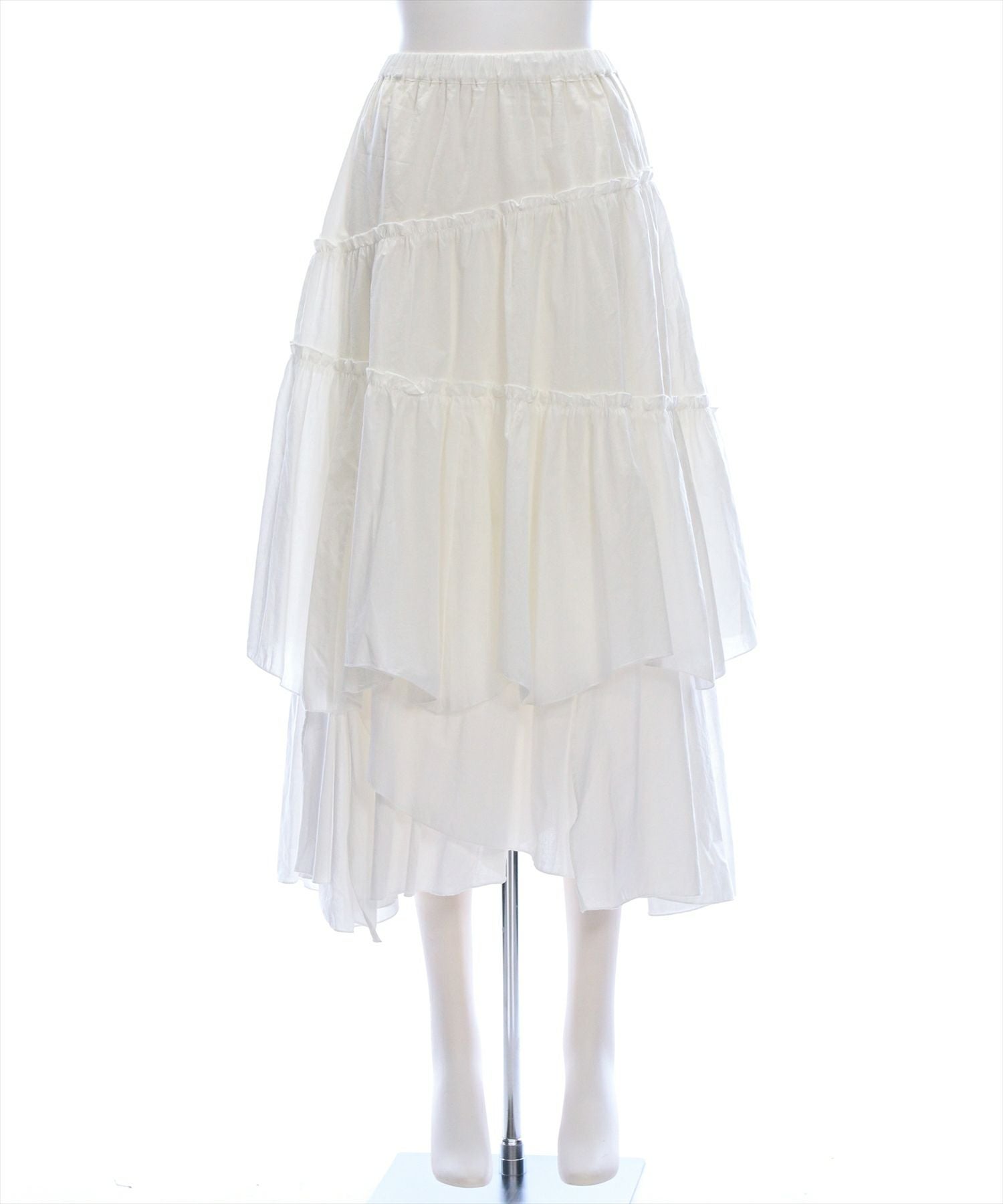 CLEAR BASIC コットンティアードフリルスカート[CL9297] | レディース