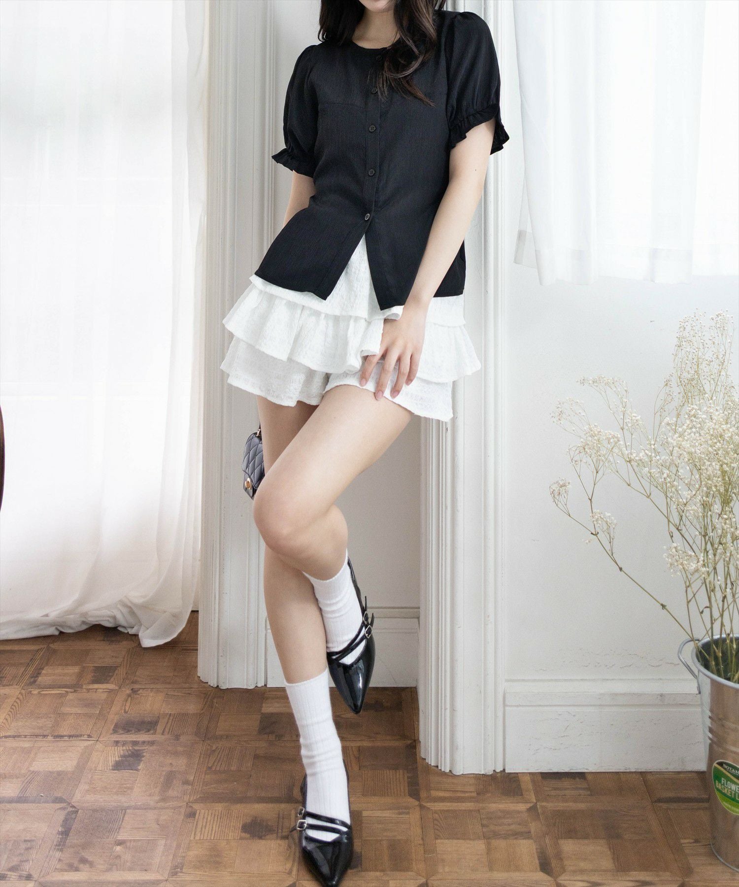 161cm/ブラック