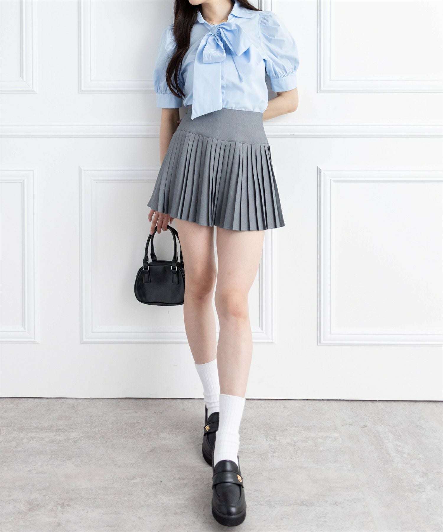 clear プリーツミニスカート[CL9286] | レディースファッション通販