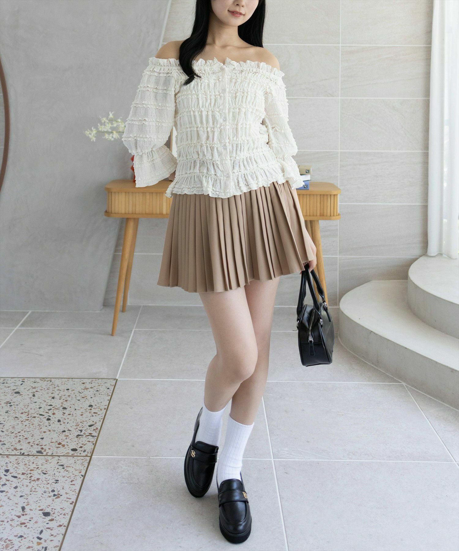 162cm/アイボリー