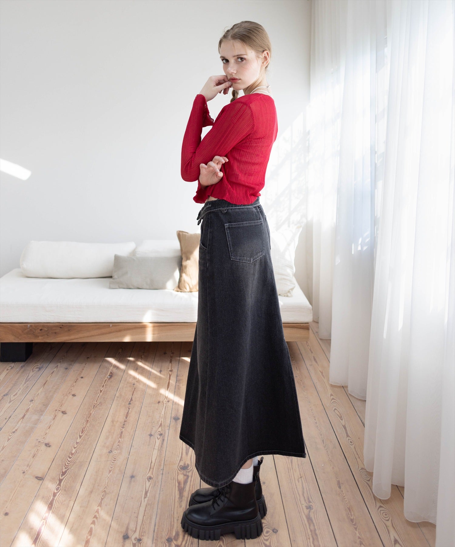 未使用新品★匿名配送★H&amp;M rokhジャガードニットカーディガン★Lサイズ 神出鬼没の大泥棒｜ウォッシャブルジャカードカーディガン｜ユニ