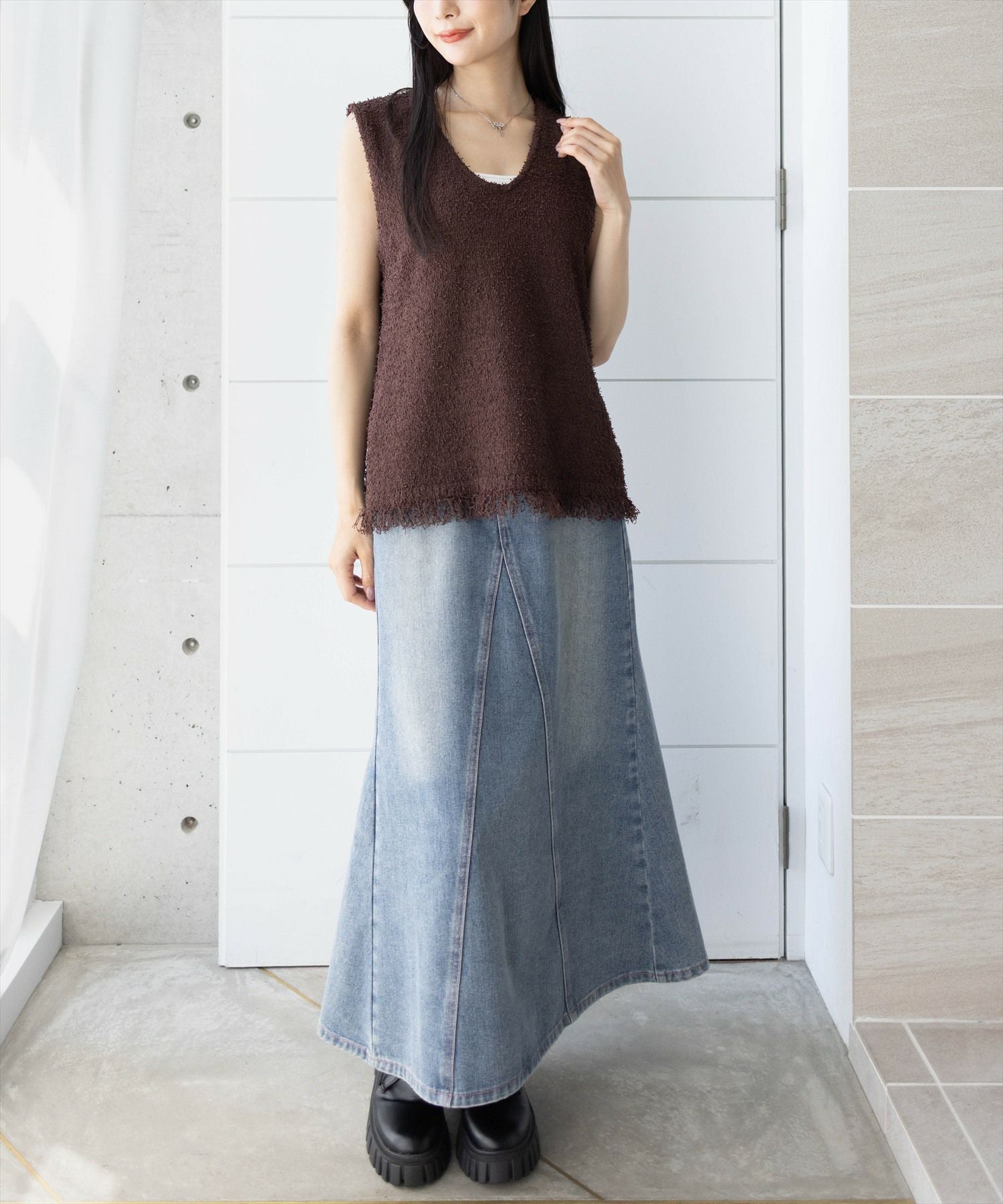 165㎝/ブラウン