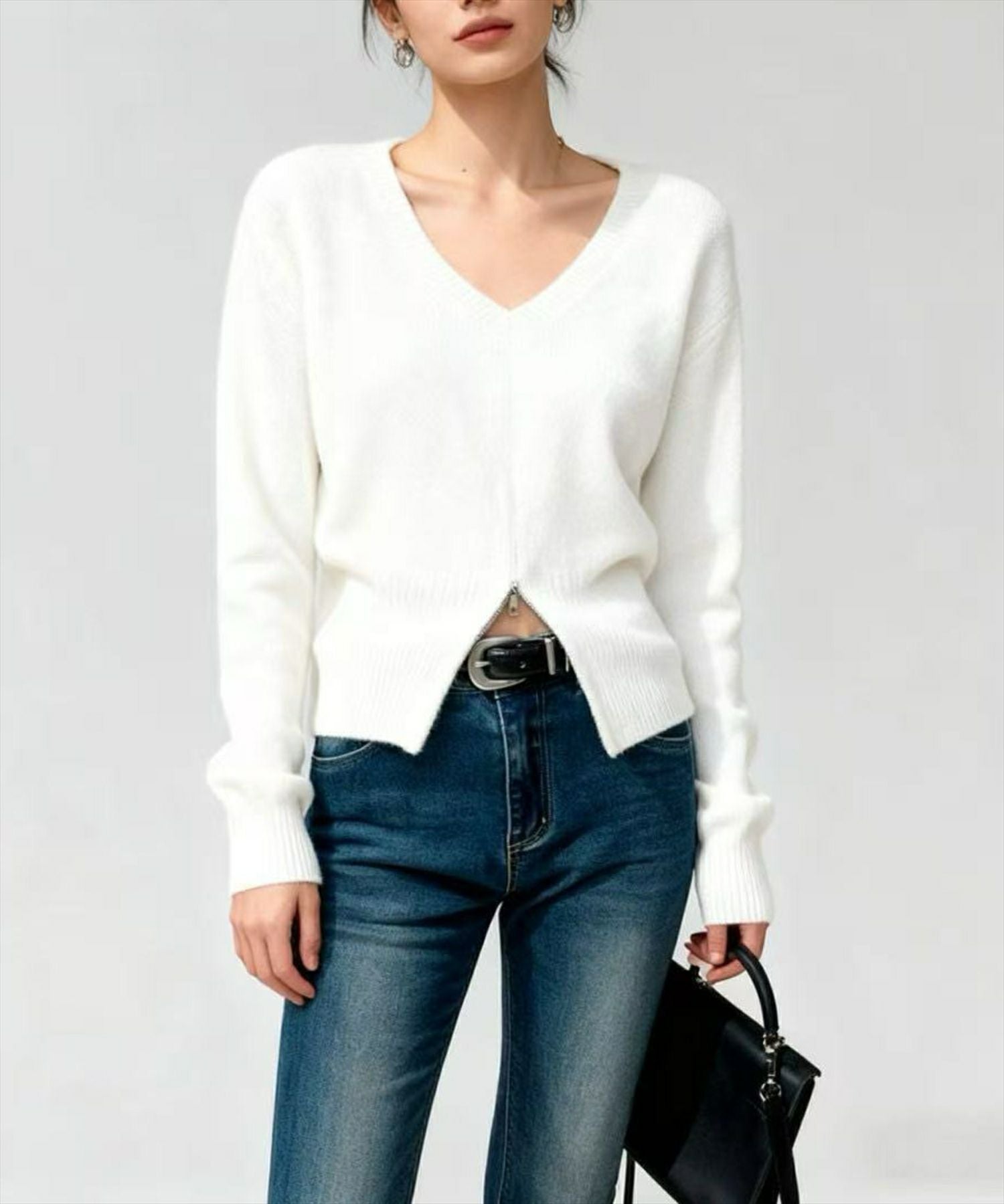 オフホワイト着用