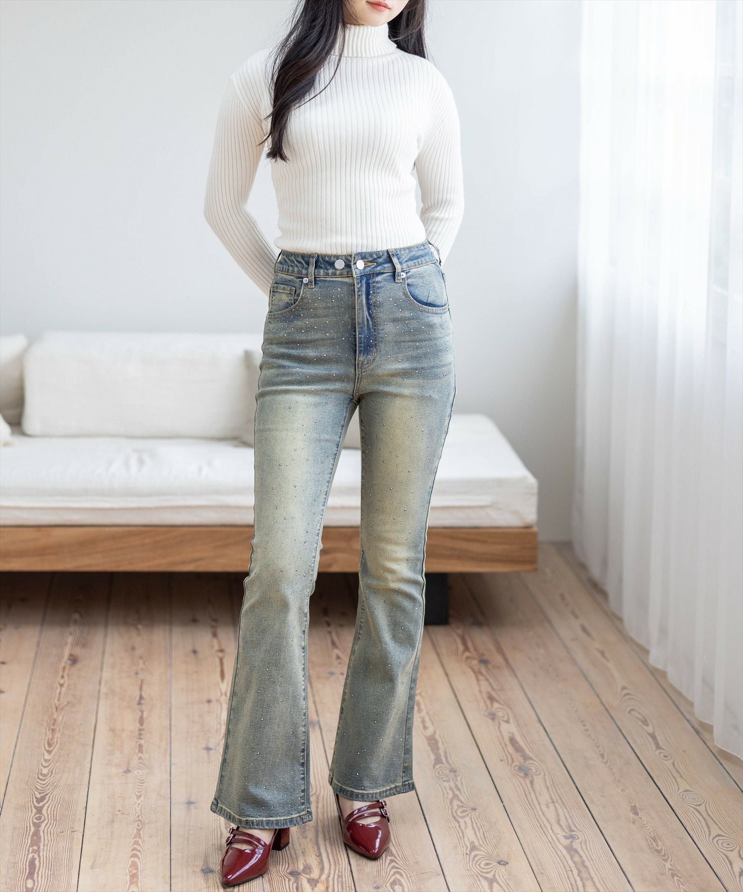 162cm/アイボリー