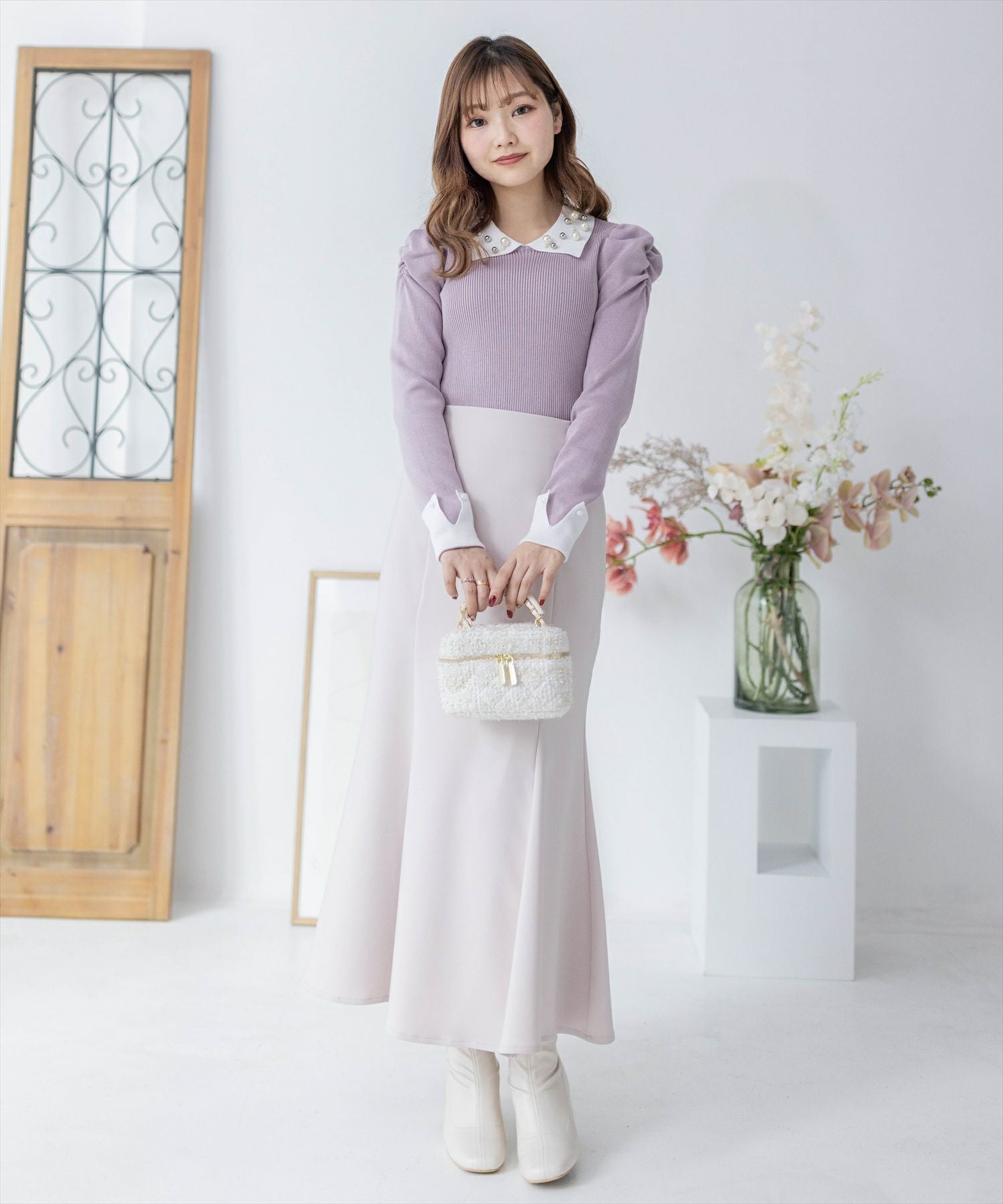 clear ロング丈ストレッチマーメイドスカート[CL7826] | レディース