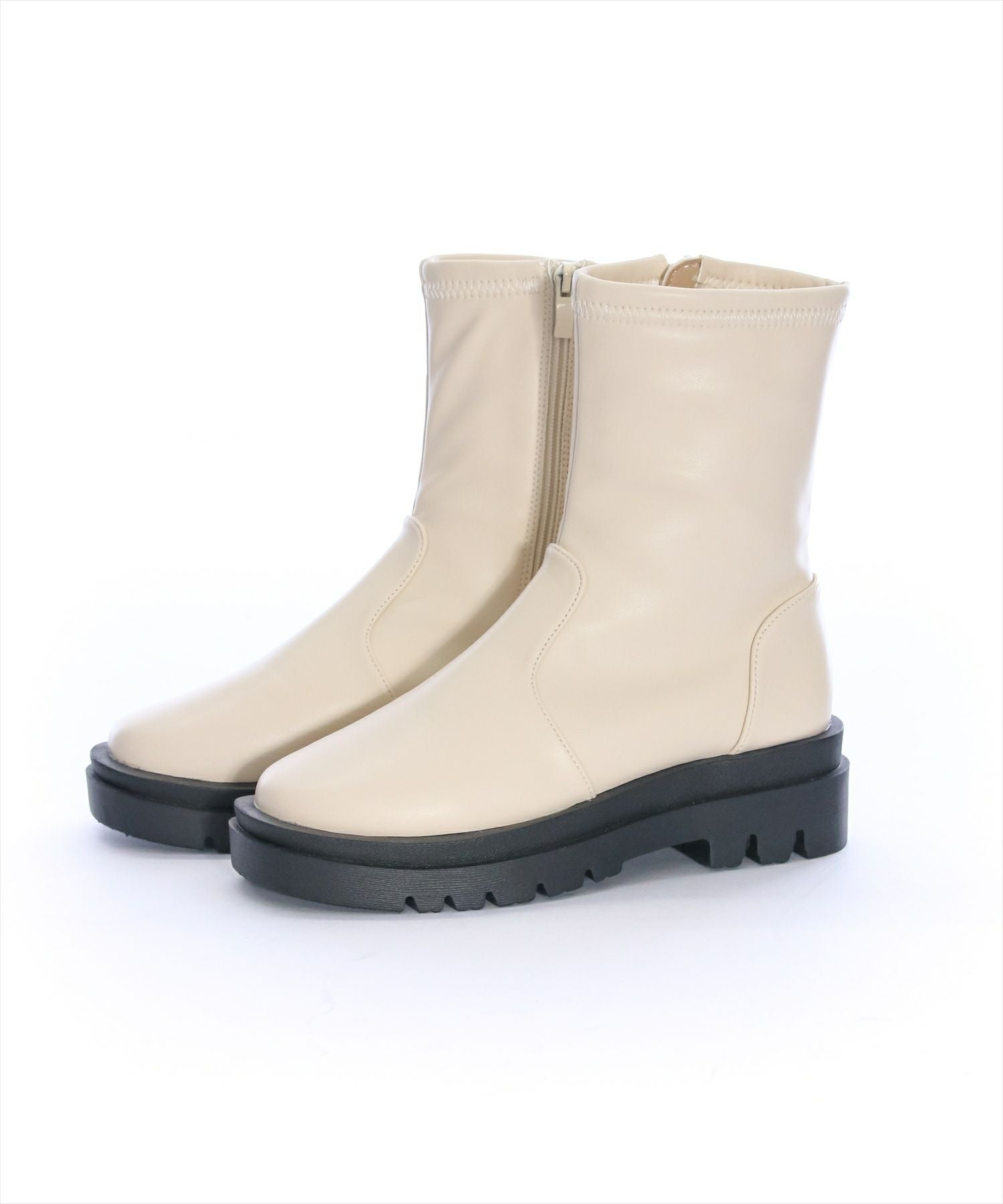 clear≪再入荷≫タンクソールショートブーツ[CL7846] | レディース