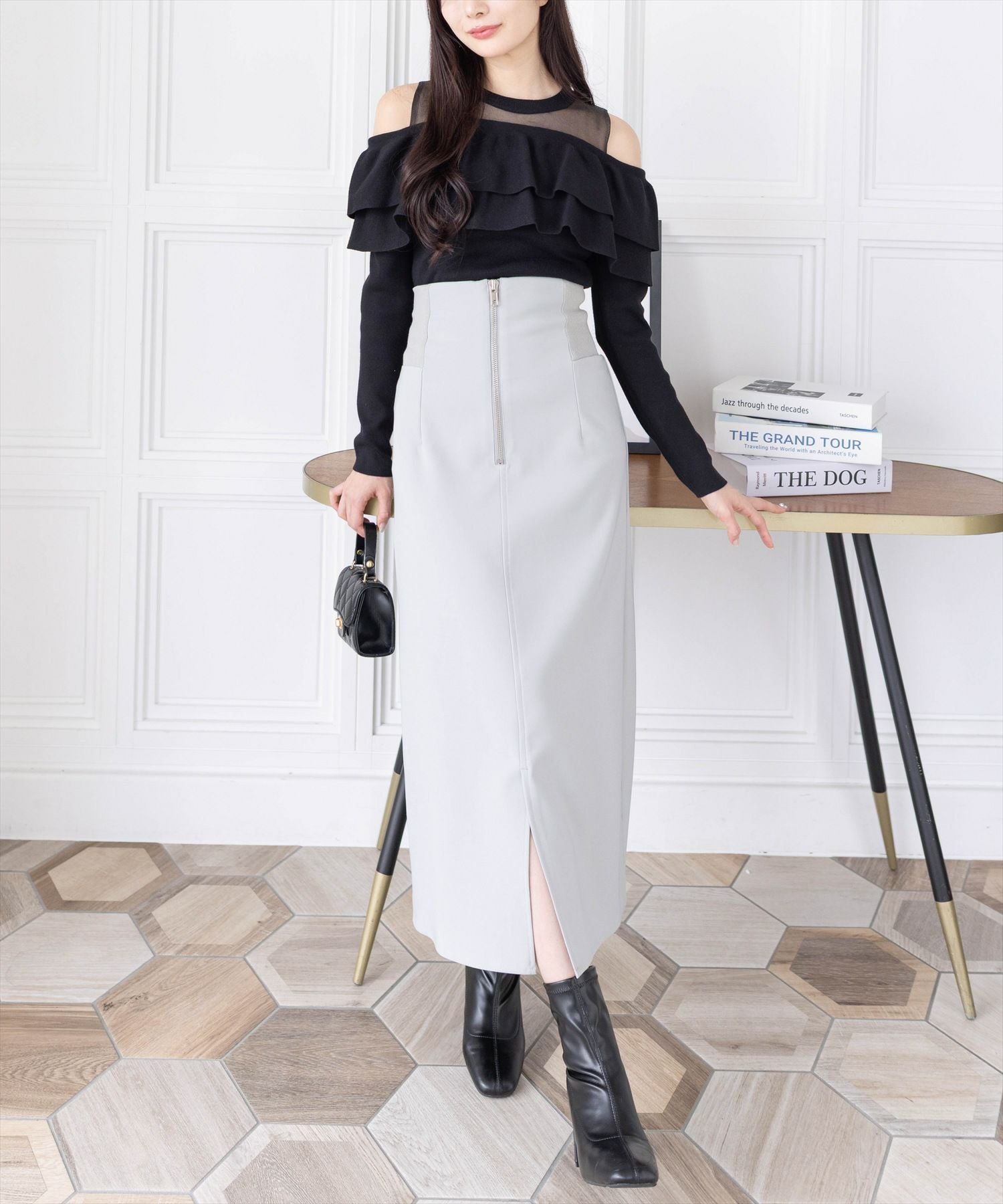 162cm/グリーングレー