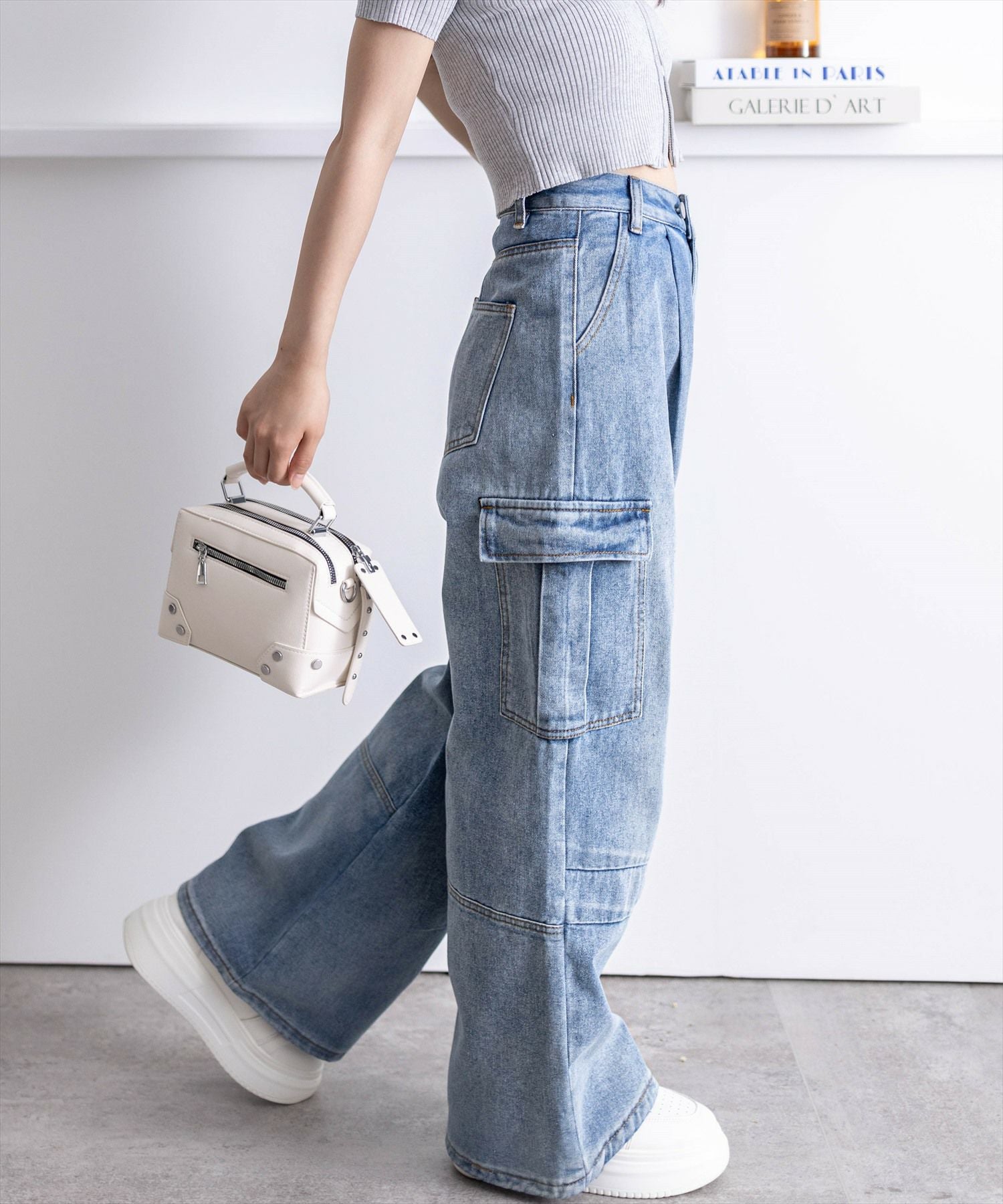 clear カーゴデニムパンツ[CL8608] | レディースファッション通販clear