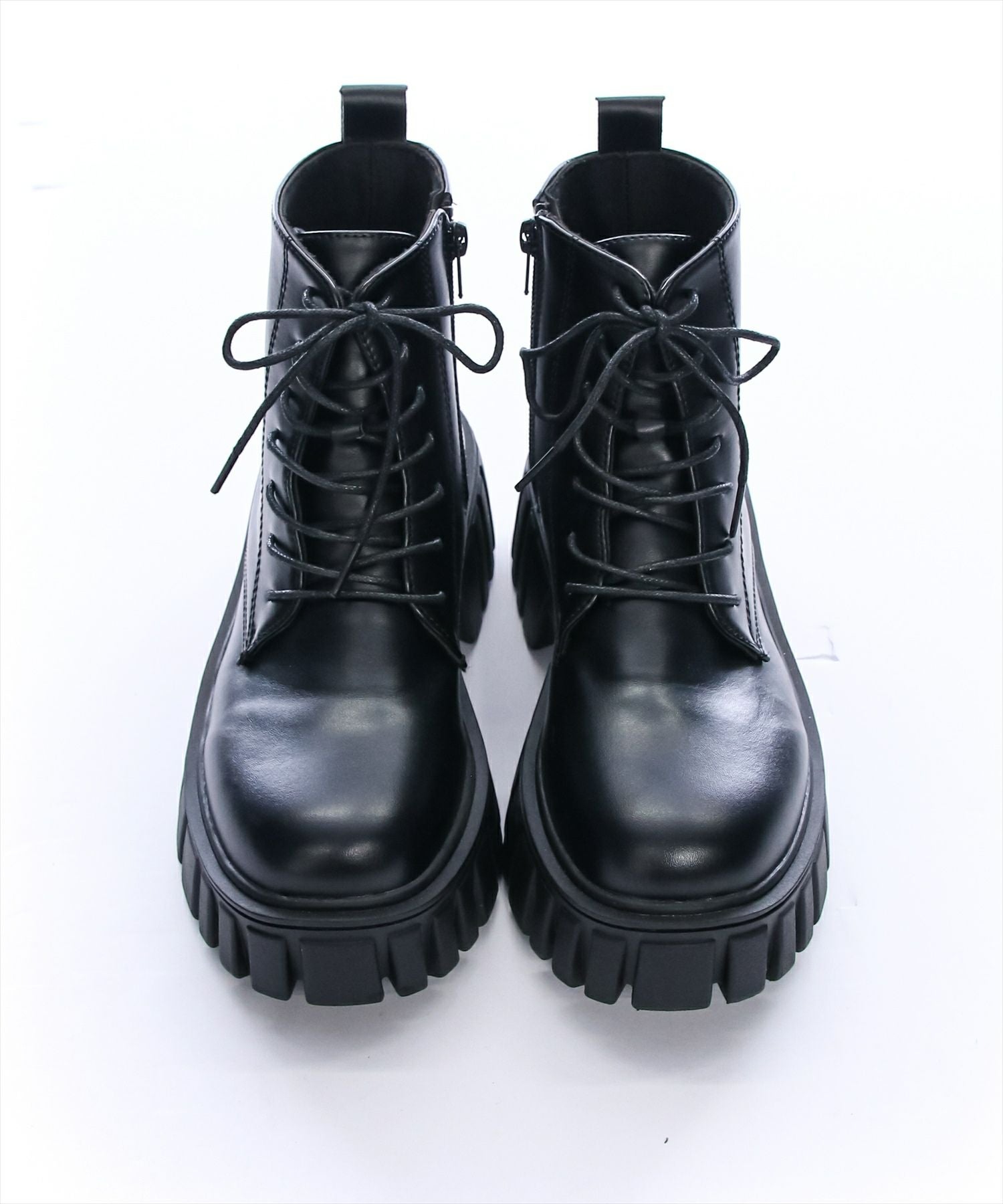 clear≪再入荷≫トラックソールレースアップブーツ[CL8502