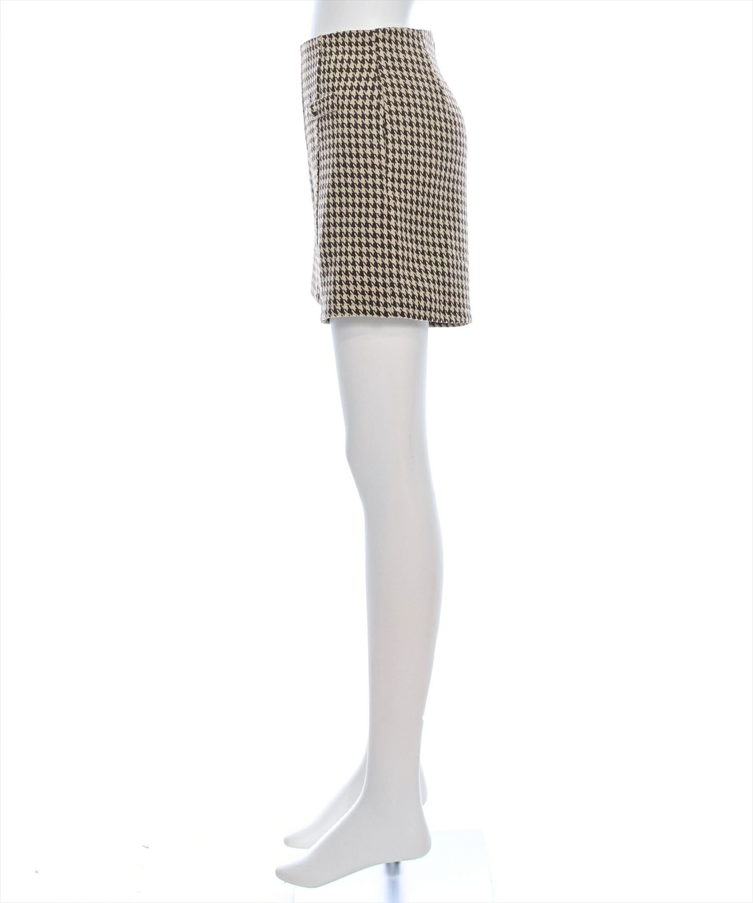 clear≪再入荷≫千鳥柄ハイウエストショートパンツ[CL8725