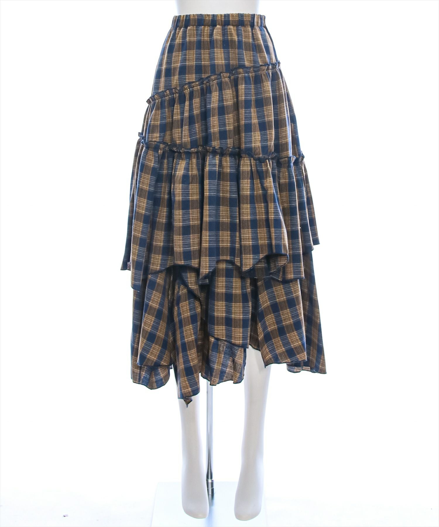 ネイビーチェック	