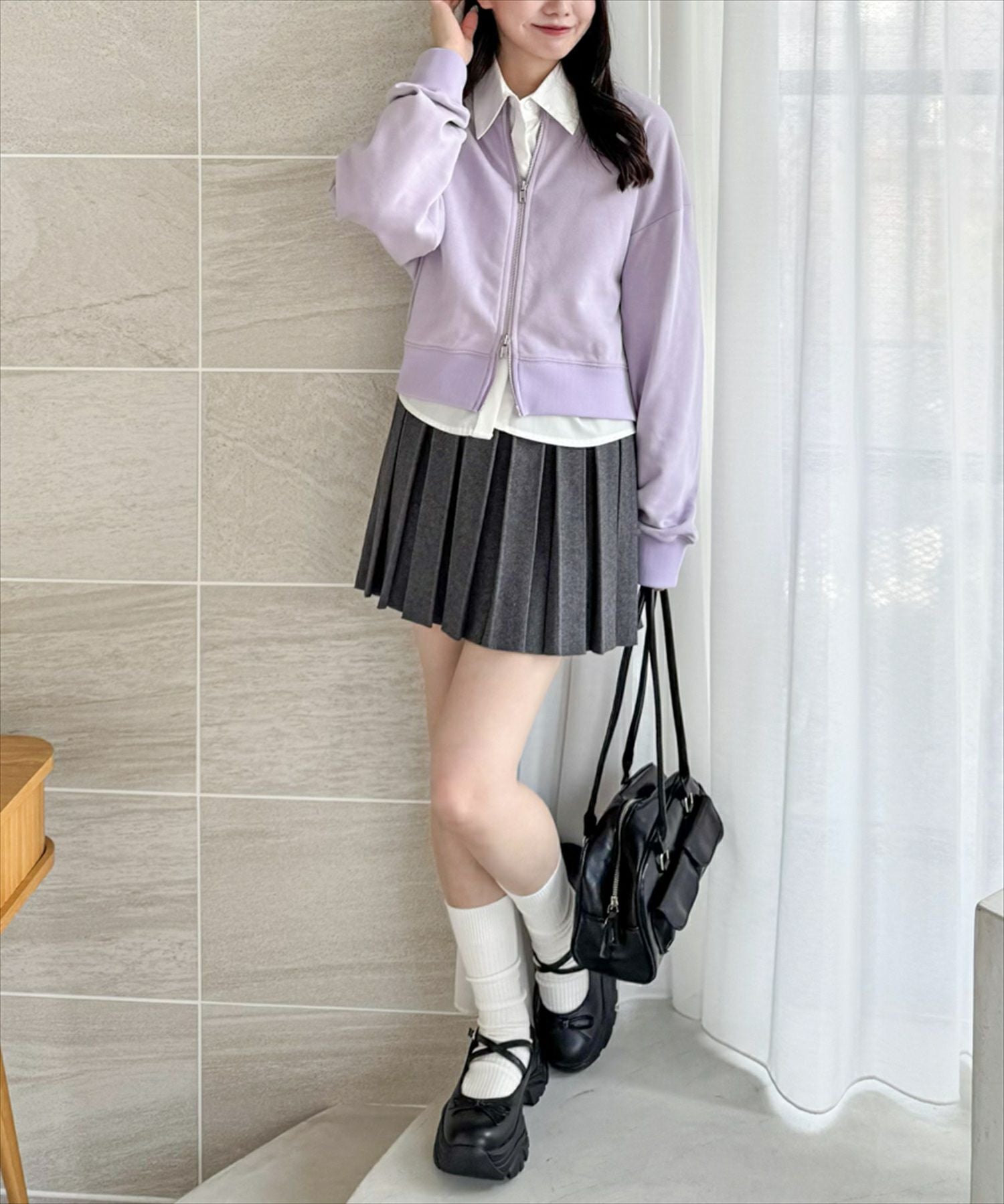 153cm/ラベンダー着用