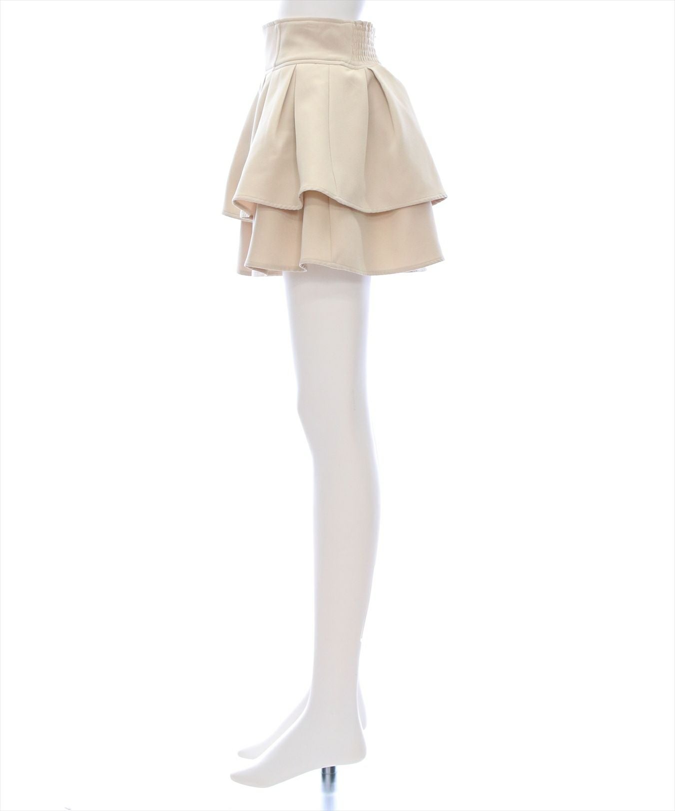 clear≪再入荷≫インパン付2段フリルティアードミニスカート[CL8968