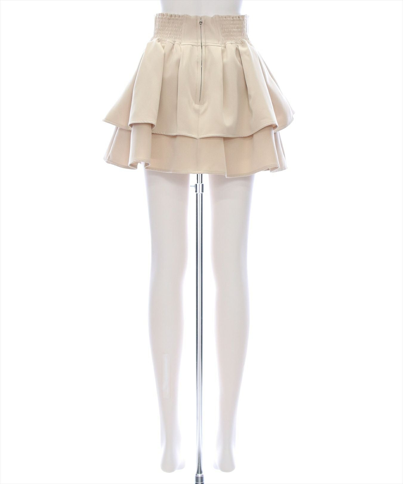 clear≪再入荷≫インパン付2段フリルティアードミニスカート[CL8968