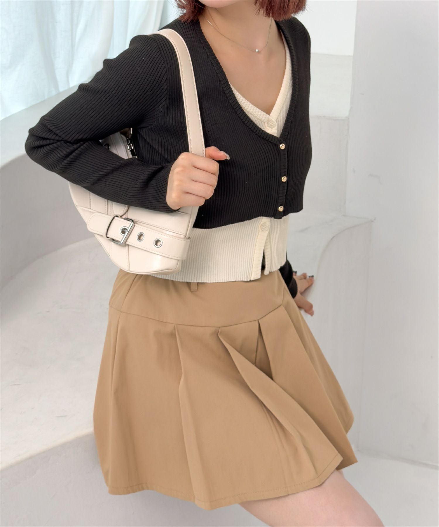 162cm/ブラック着用