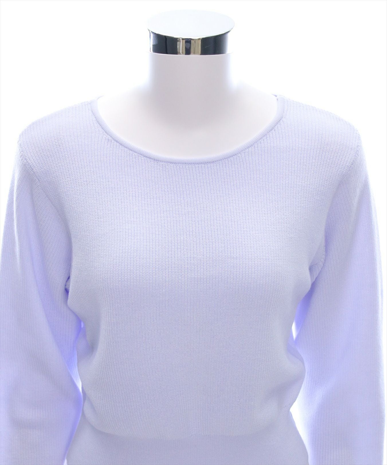 CLEAR BASIC ボートネックベーシックニットトップス[CL9005