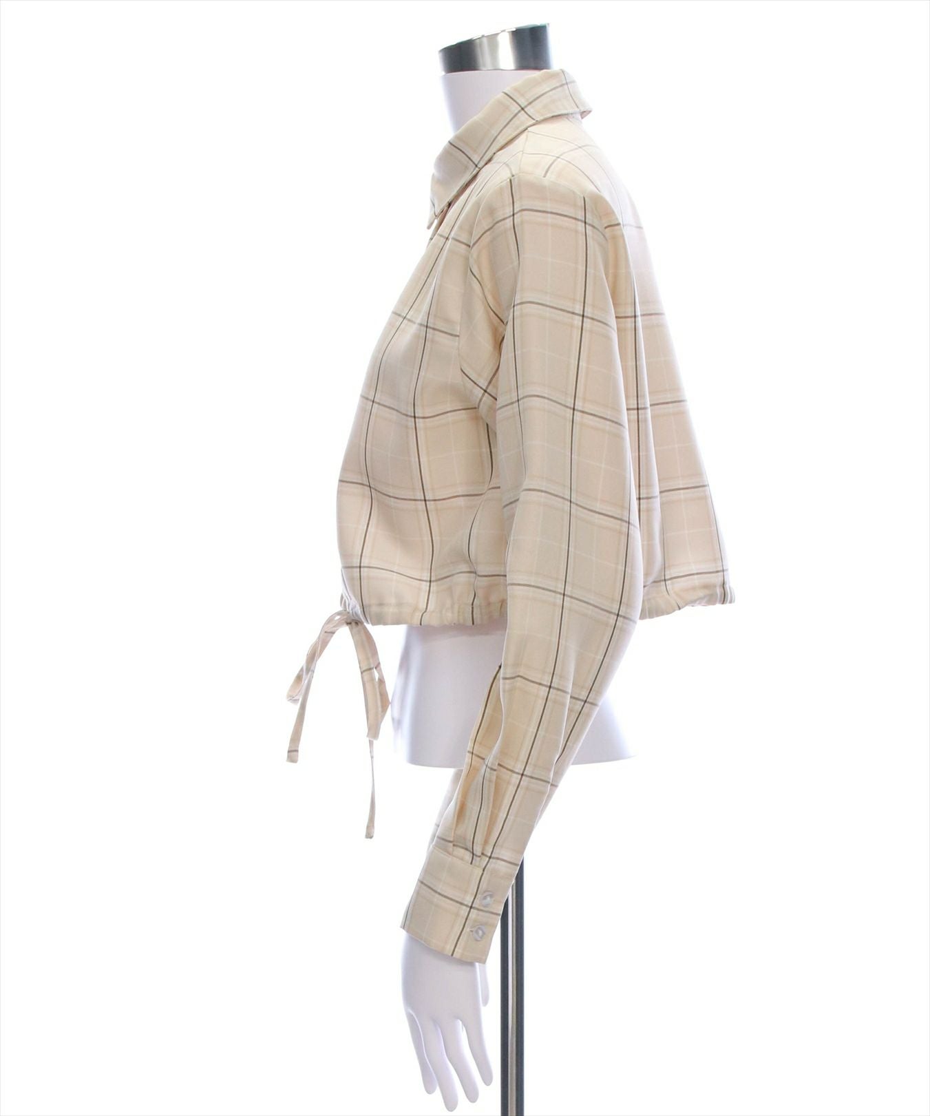 clear チェック柄ショート丈シャツ[CL8962] | レディースファッション