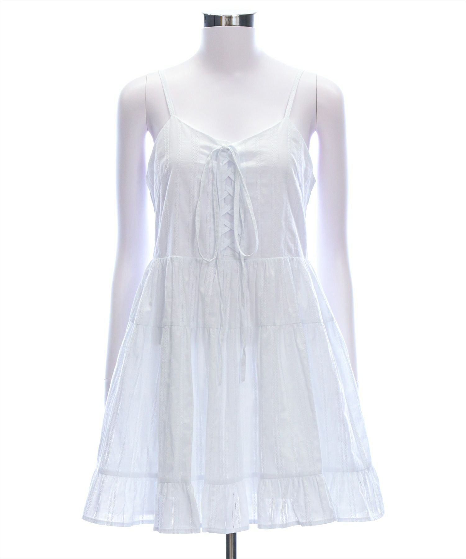 clear レースアップキャミワンピース[CL9292] | レディース