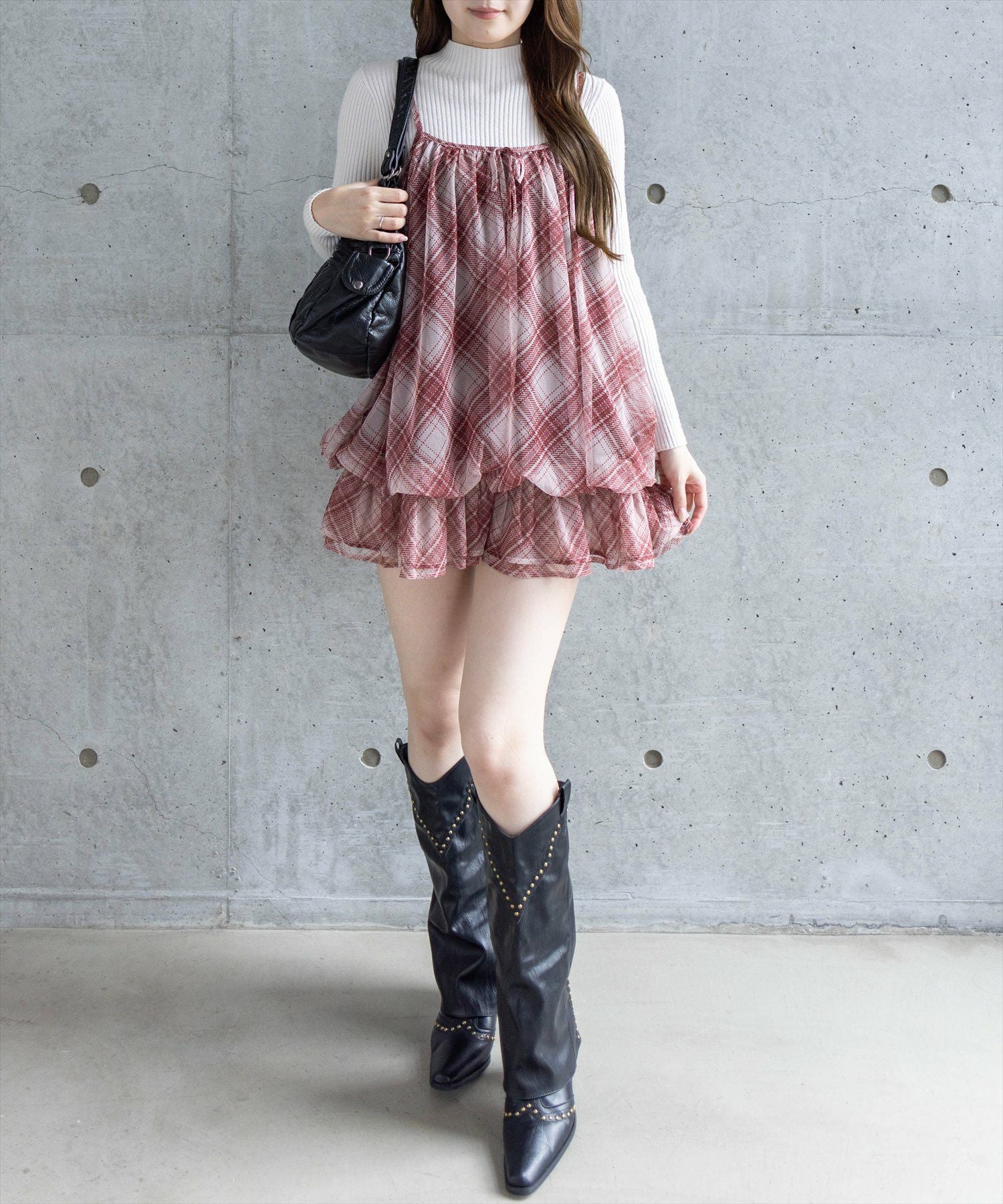 163㎝/レッド