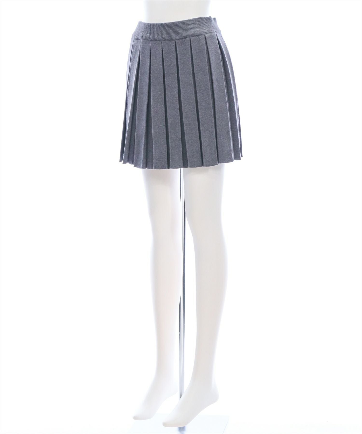 clear ニットプリーツミニスカート(セット可)[CL9312] | レディース