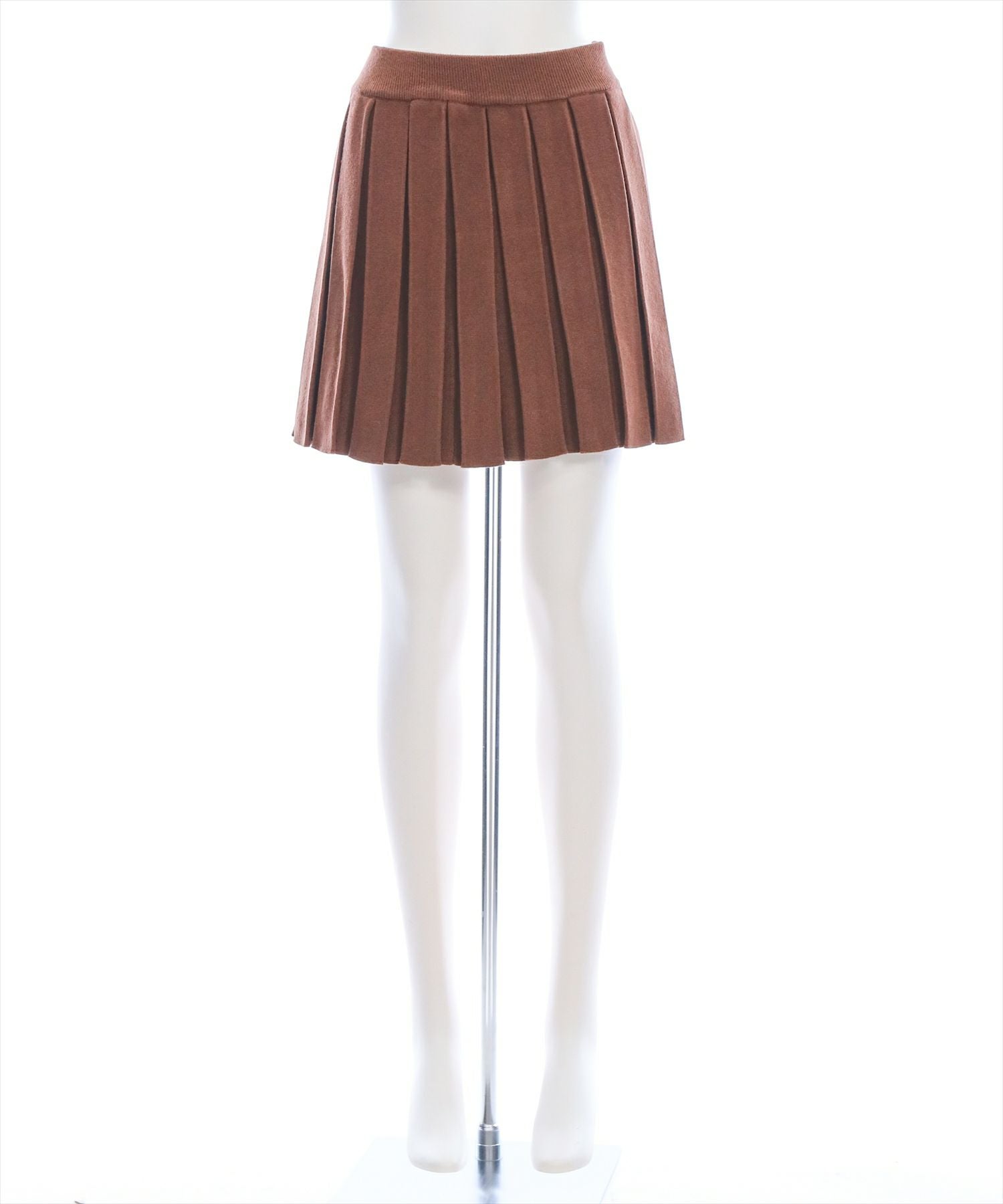 clear ニットプリーツミニスカート(セット可)[CL9312] | レディース