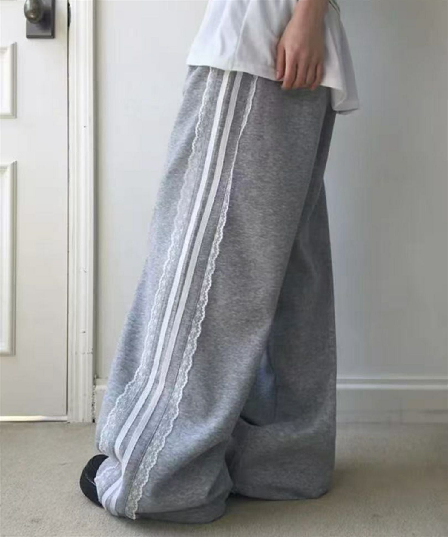 STAY MOTION≪WEB限定≫サイドレースラインパンツ[ST1009