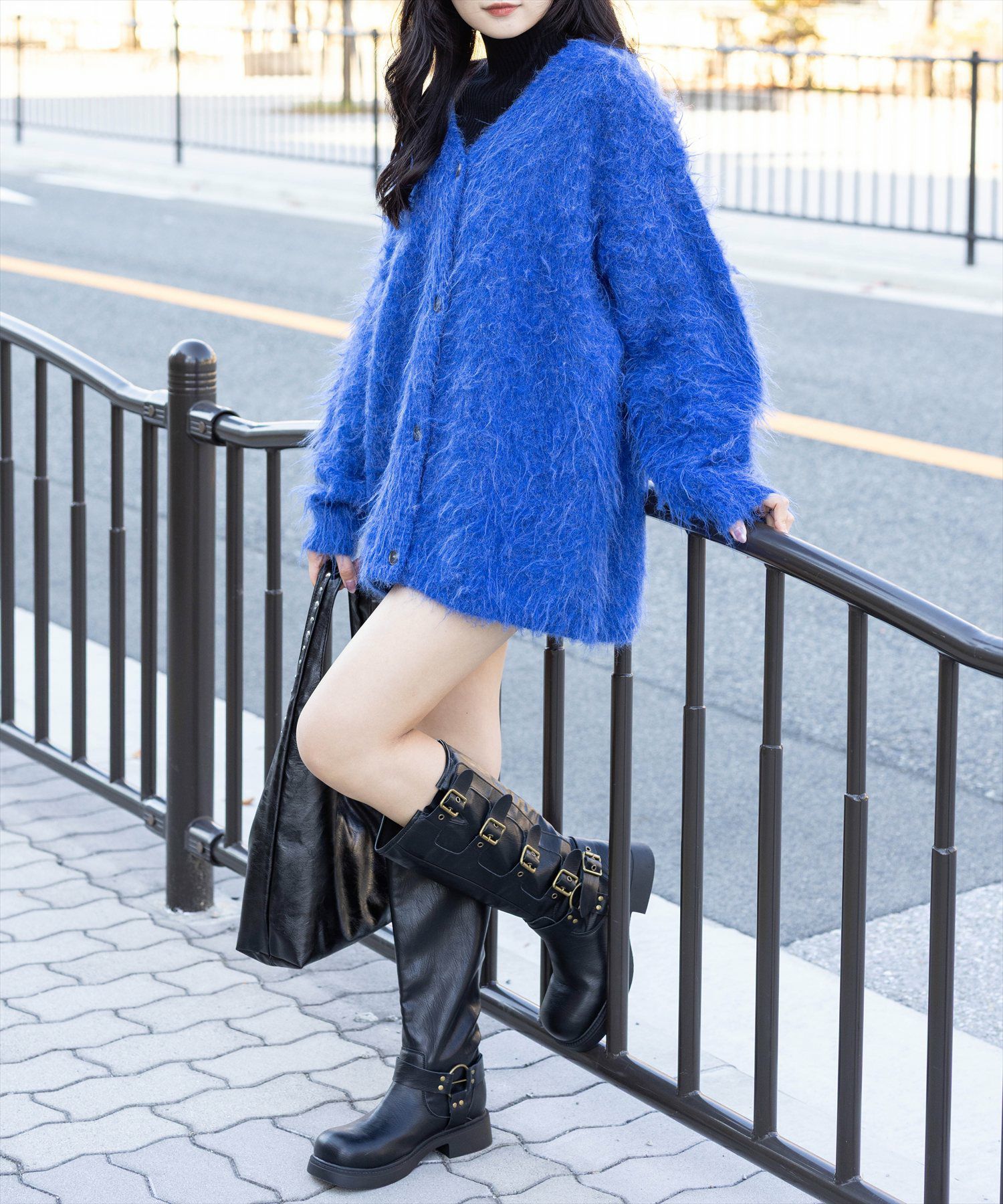 clear≪再入荷≫バックルエンジニアロングブーツ[ZA0034] | レディース