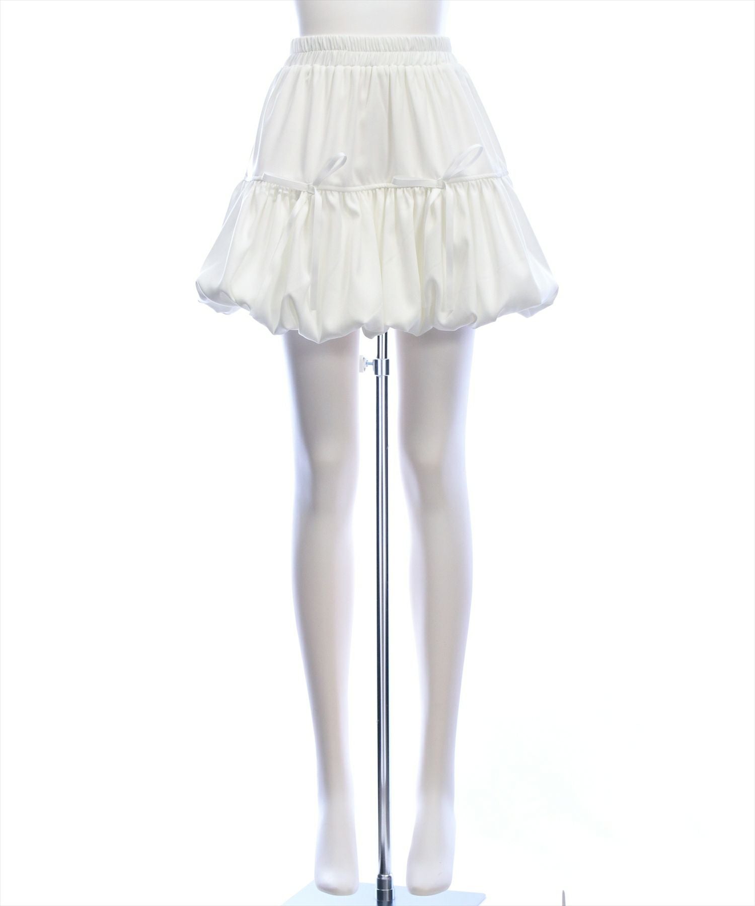 clear≪再入荷≫フロントリボンバルーンミニスカート[CL9459